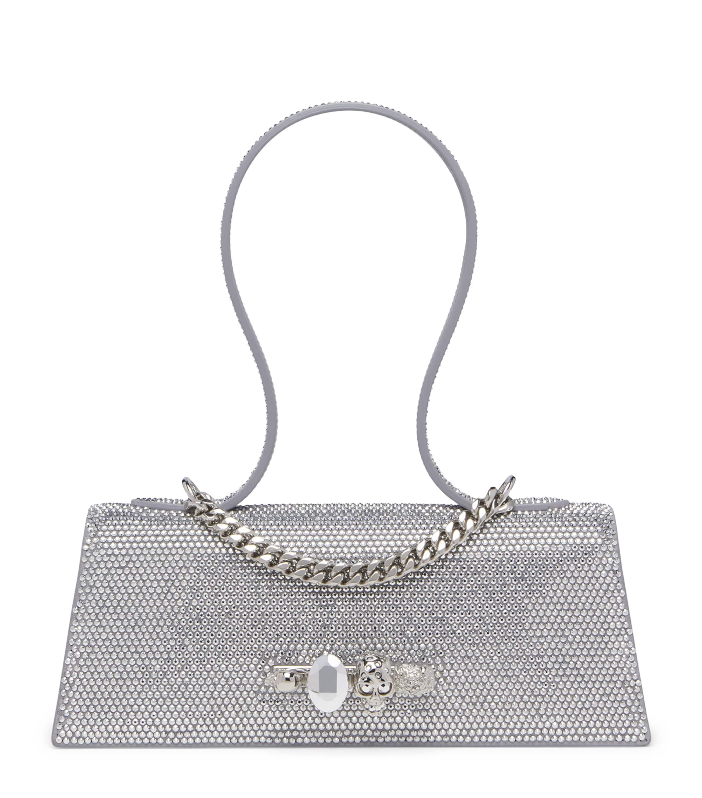 McQueen Calfskin Jewelled Top-Handle bag Image 1
