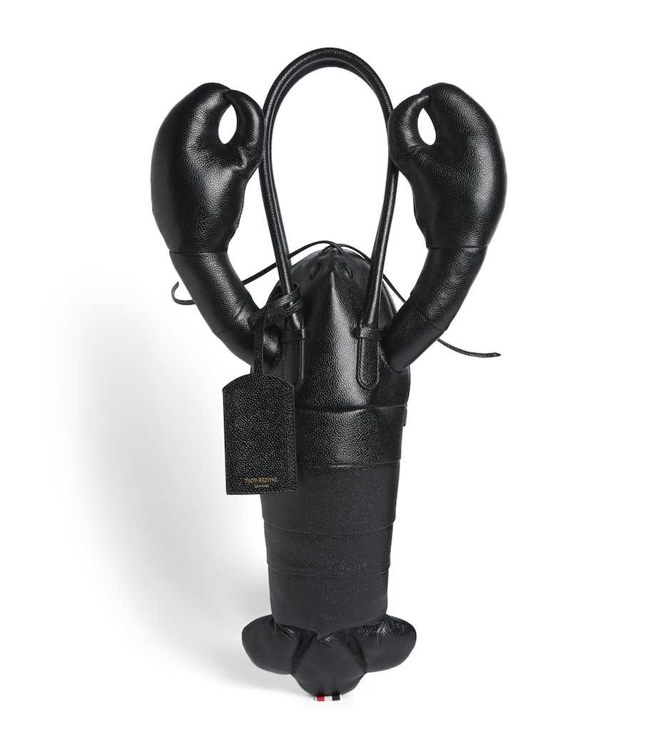 Thom Browne Pebble Grain Leather Lobster Bag Black Image 1