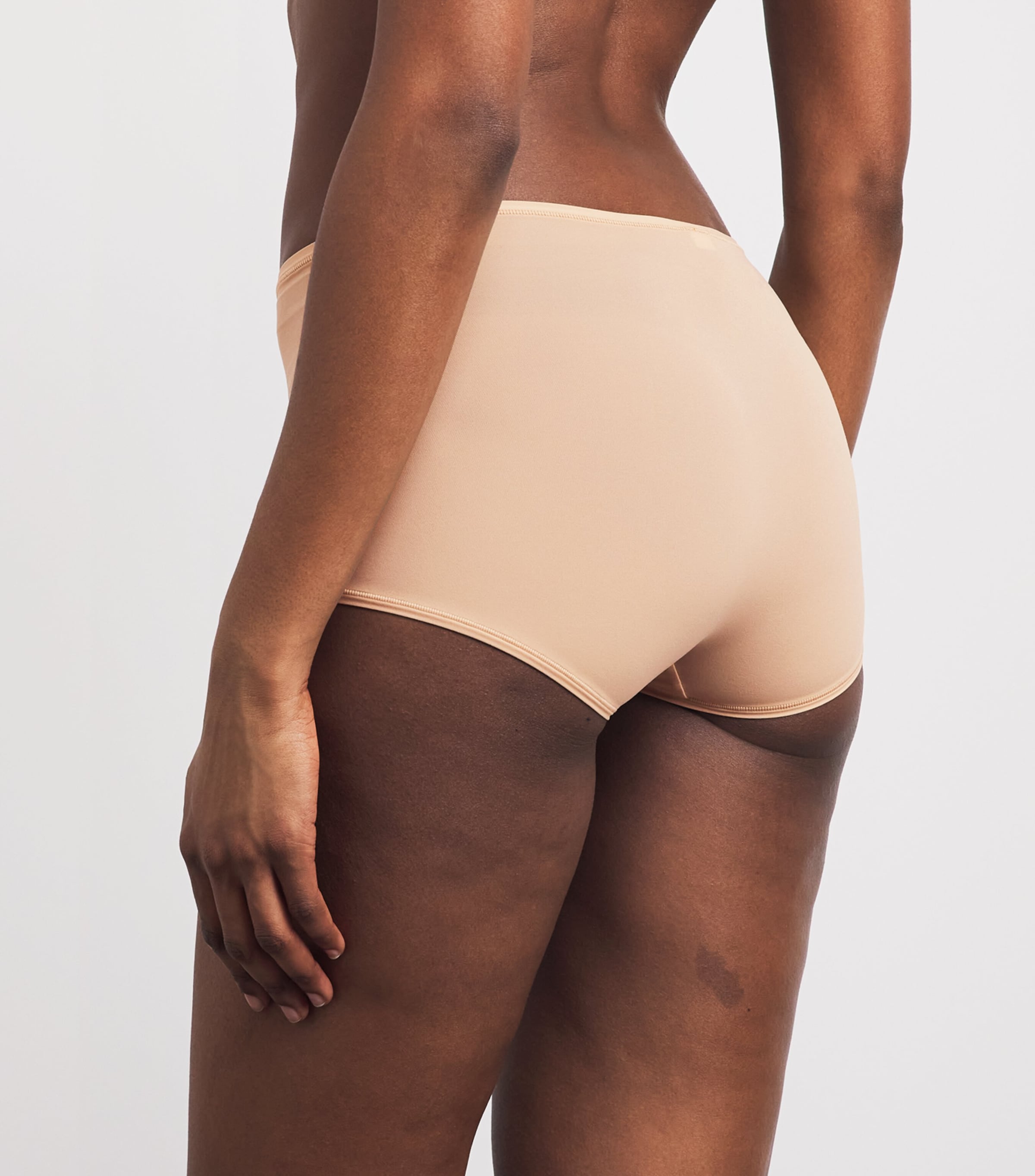 Skims Womens Fits Everybody Boyshort Briefs Clay Image 3