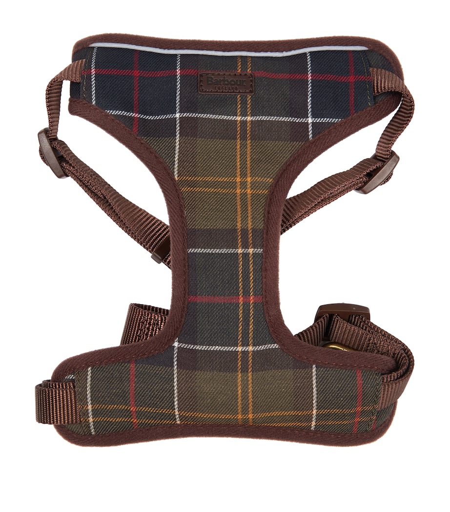 Barbour Travel and Exercise Dog Harness (Medium) Tartan Image 1