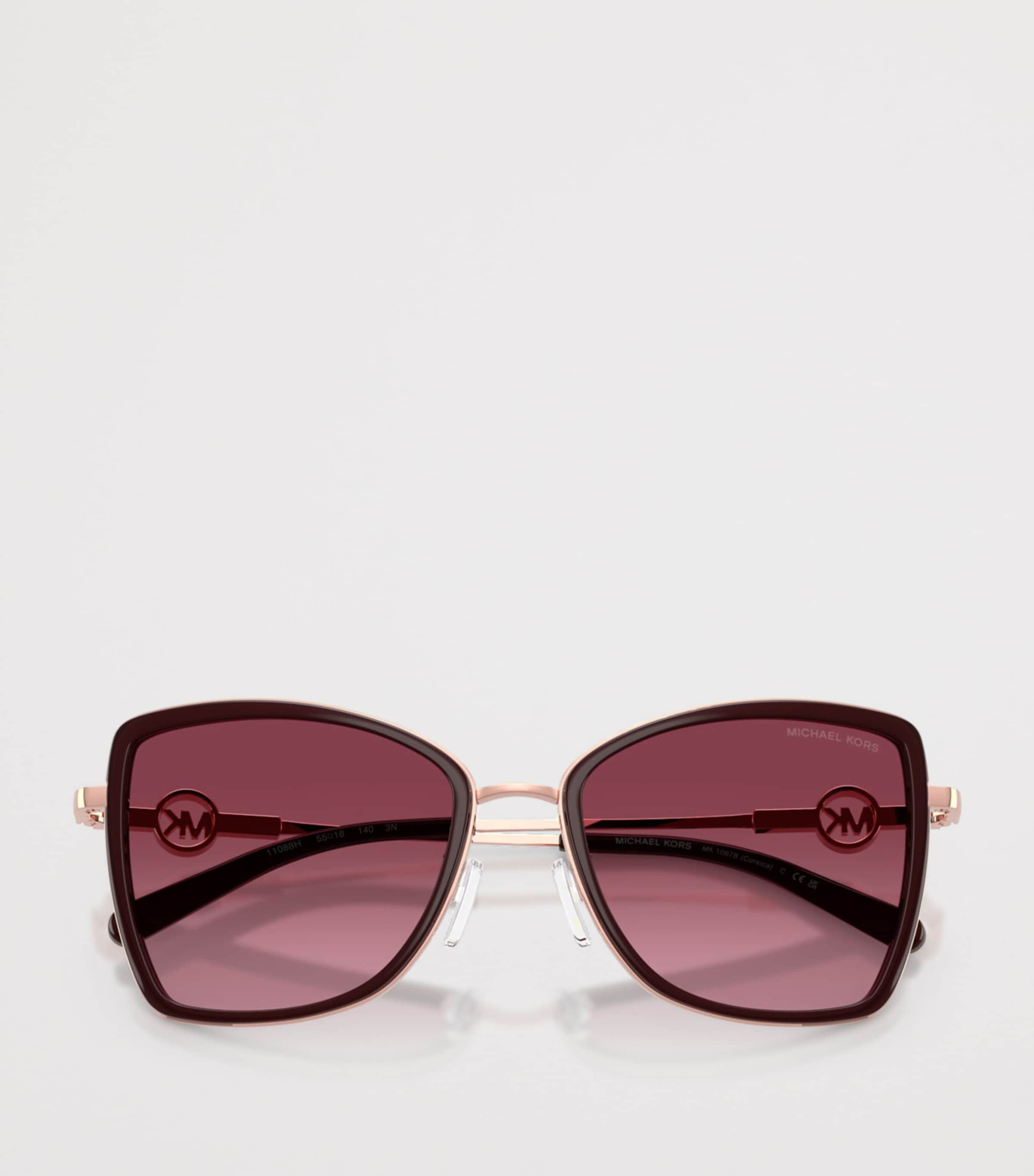 Michael Kors Corsica Butterfly Sunglasses Gold Image 5