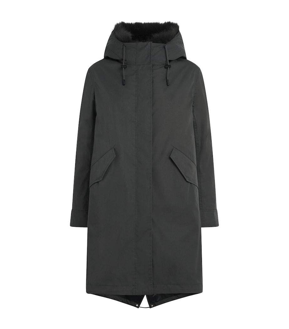 Fox-Rabbit Blended-Cotton Parka (72cm) A2185 Image 1