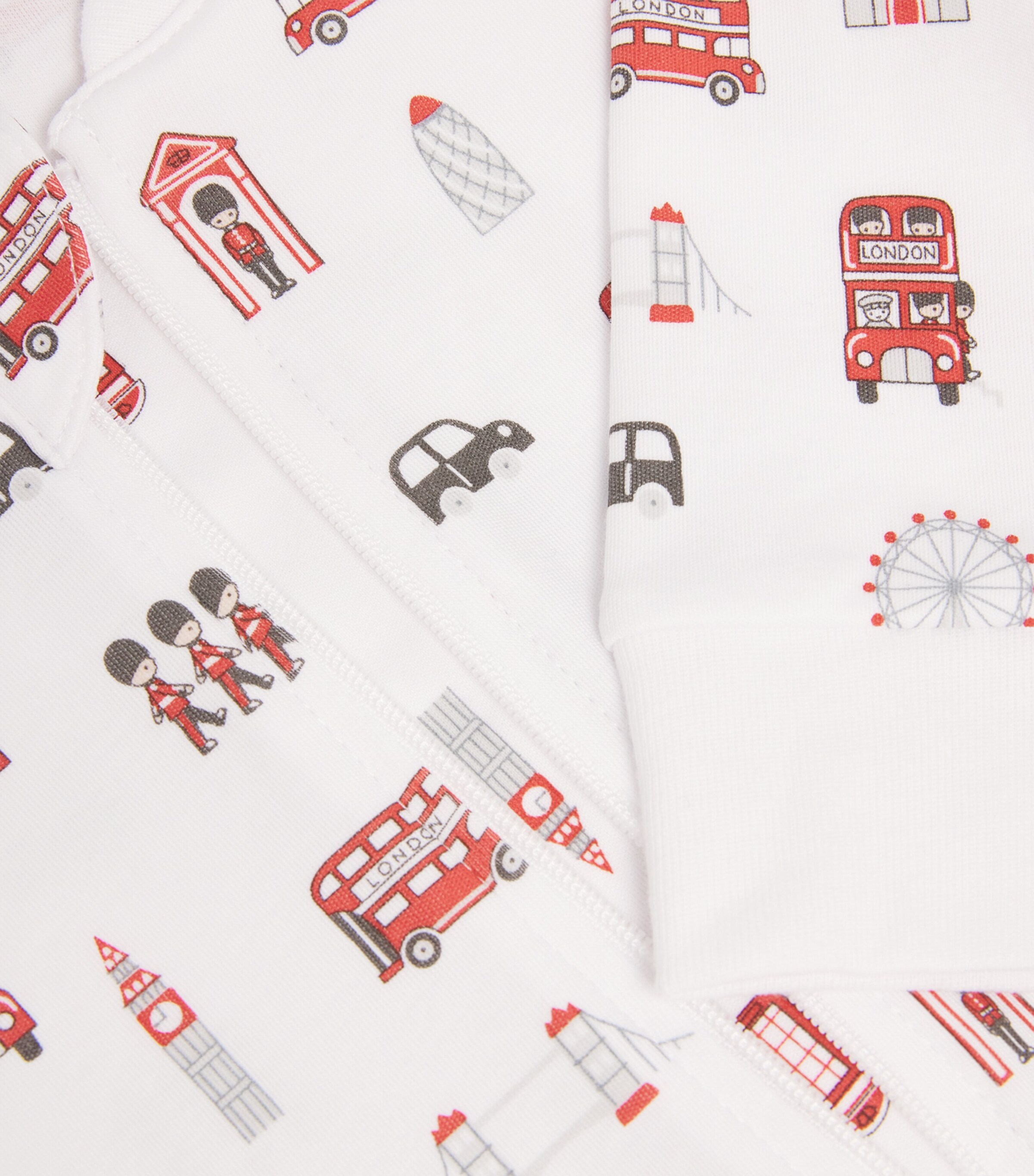 Kissy Kissy Pima Cotton Lively London All-In-One (0-12 Months) Image 3