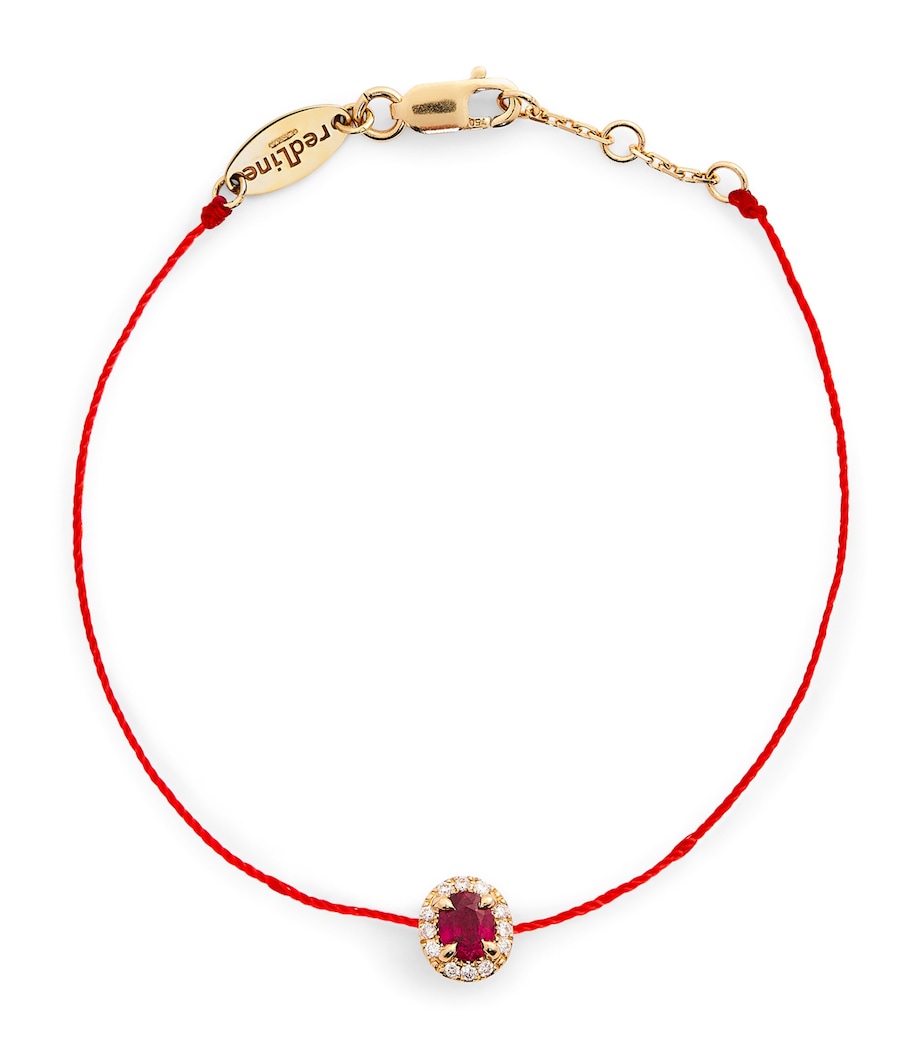 Yellow Gold, Diamond and Ruby Diva Bracelet YELLOW GOLD Image 1