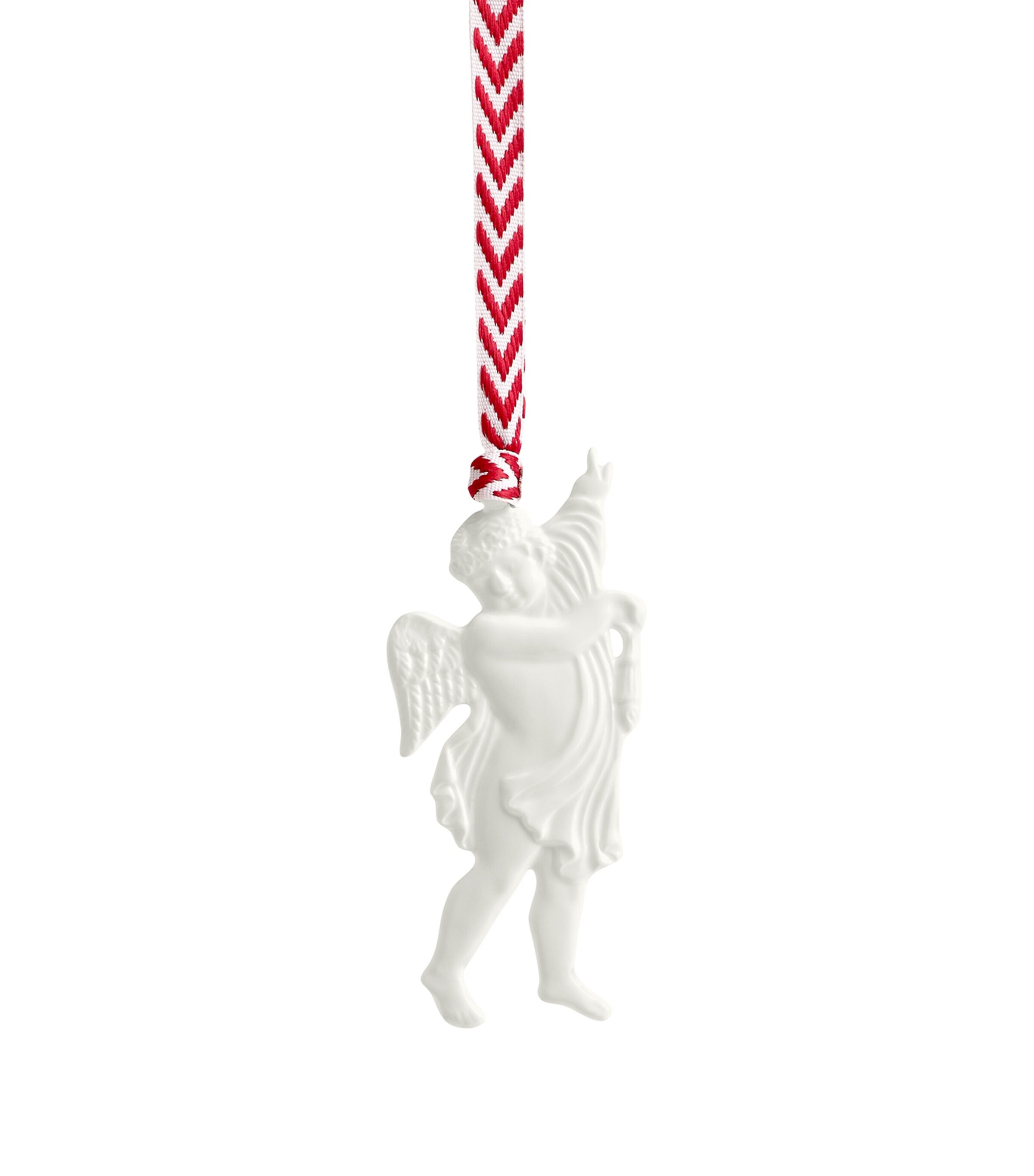 Wedgwood Rafael Cherub Tree Decoration White Image 1