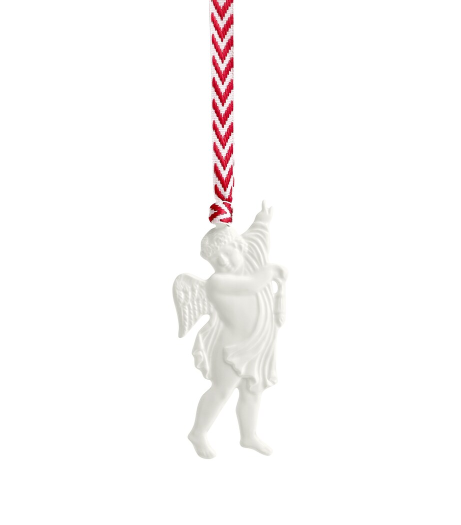Wedgwood Rafael Cherub Tree Decoration White Image 1