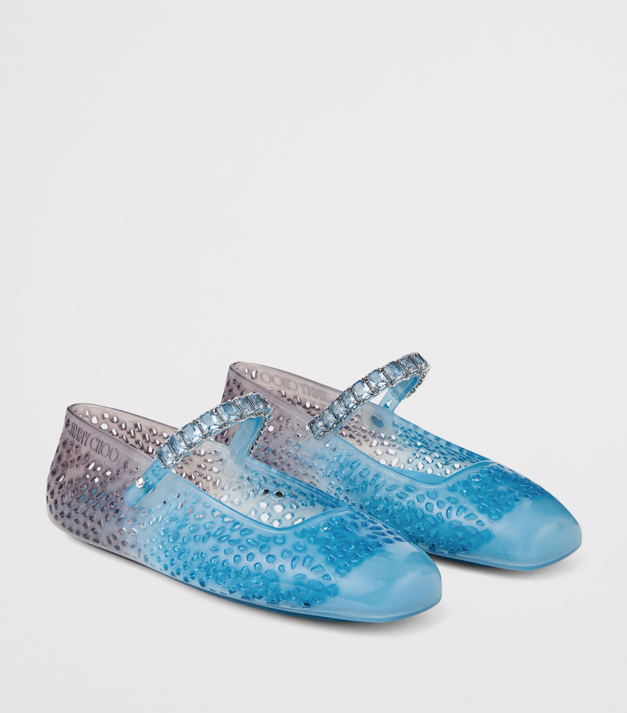 Jimmy Choo The Jelly Ballet Flats Denim/denim Image 3
