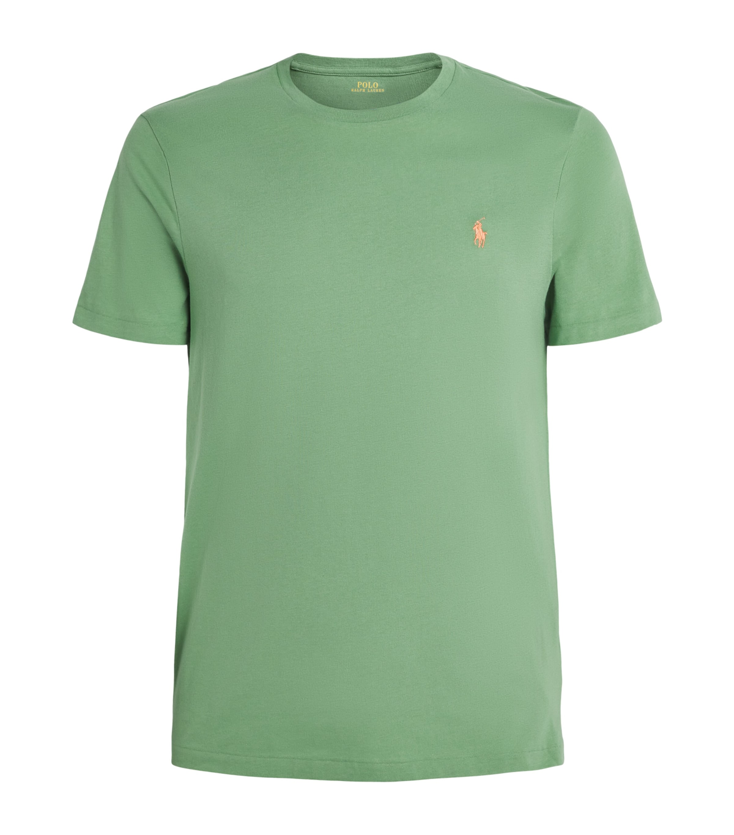 Cotton Polo Pony T-Shirt GREEN Image 1