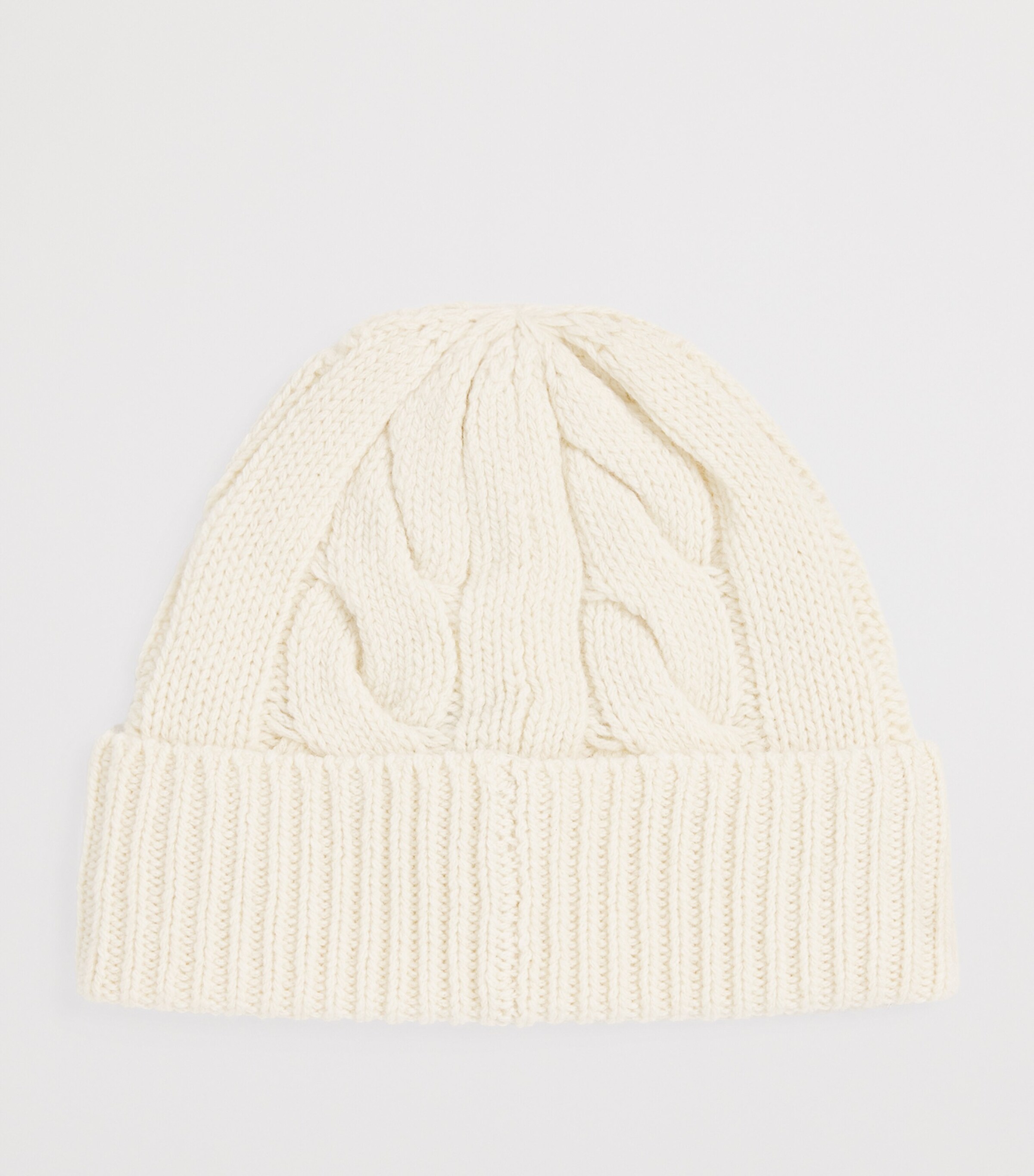 Wool-Blend Polo Bear Beanie CREAM Image 2