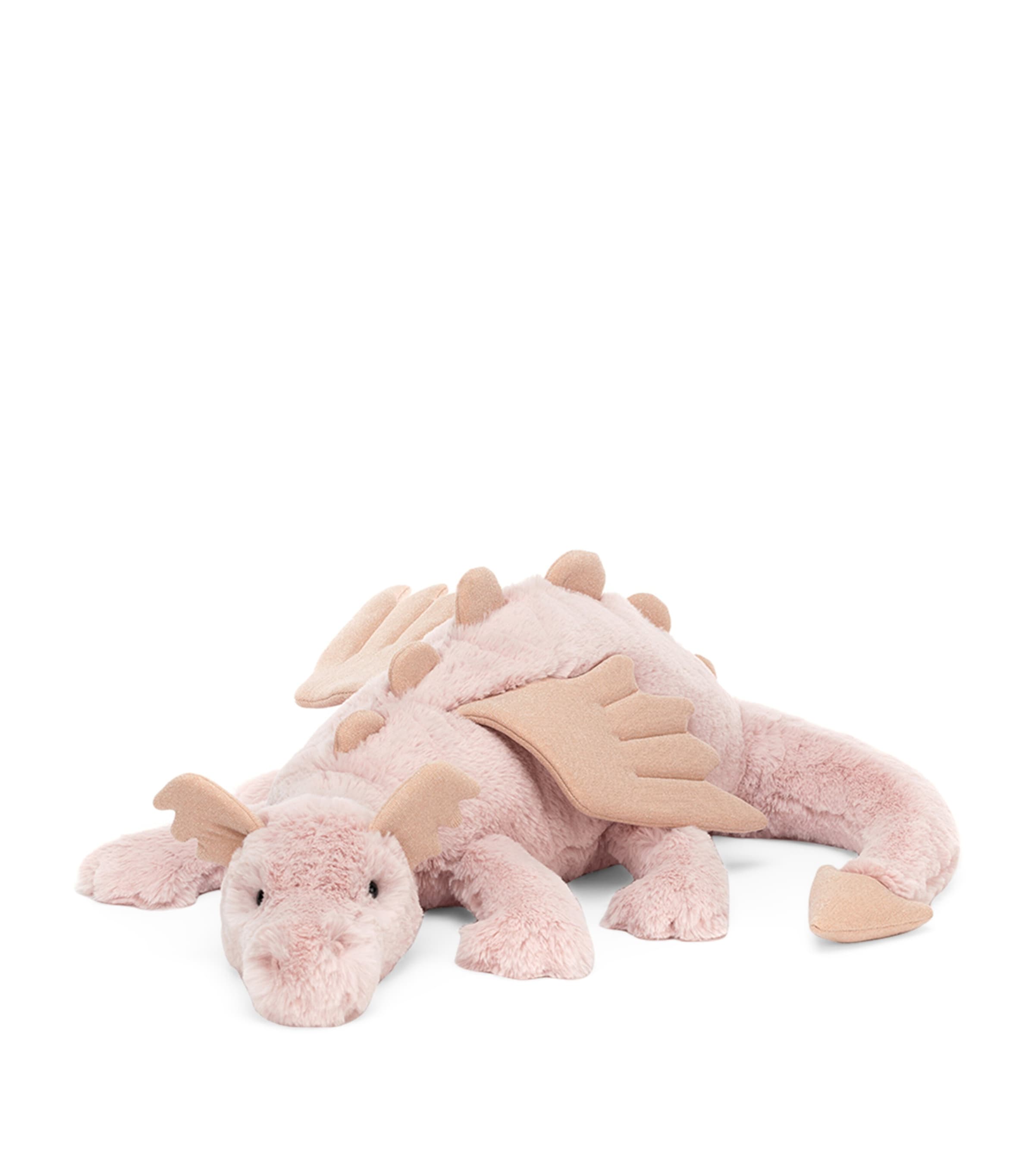 Jellycat Huge Rose Dragon In Pink