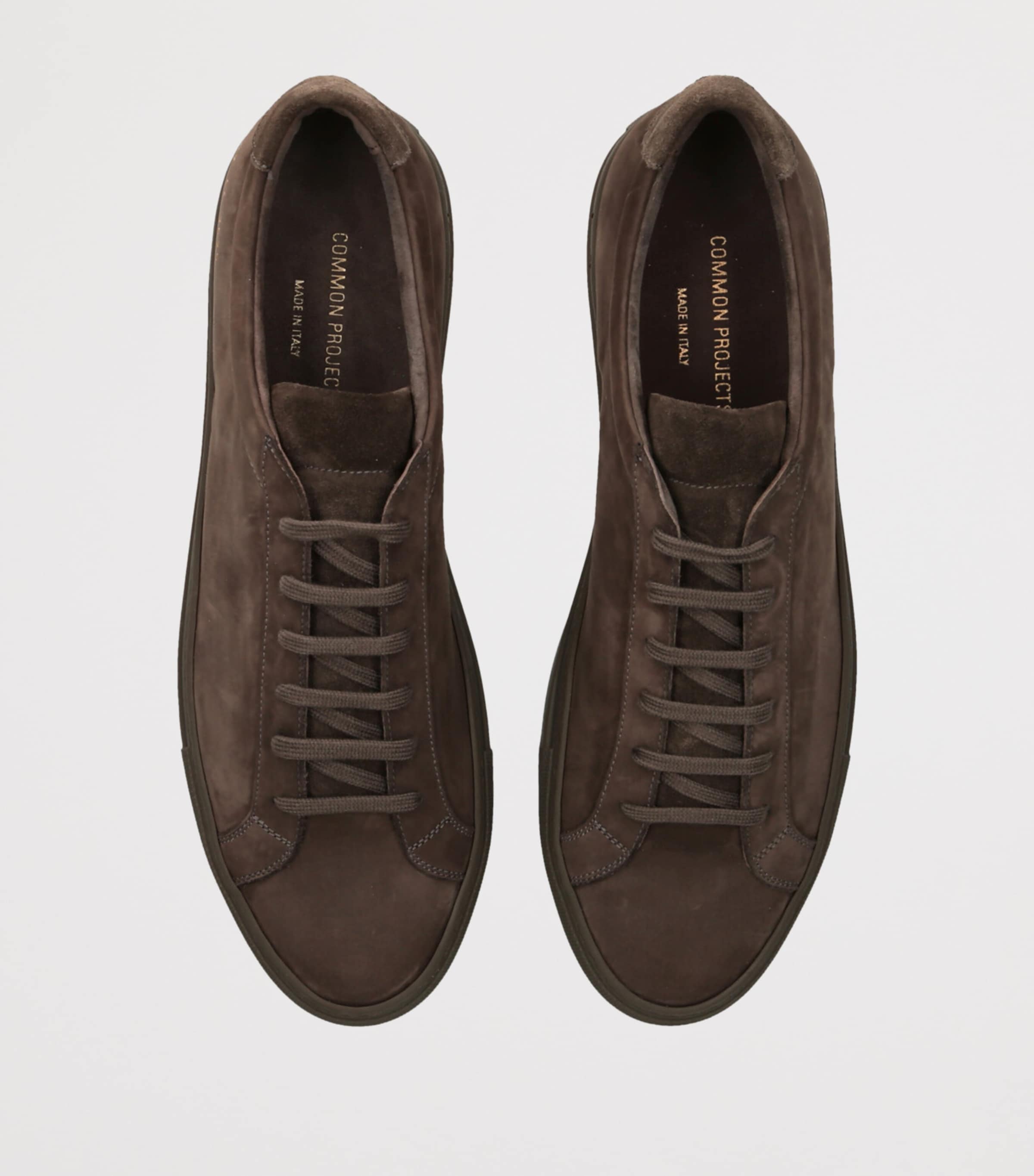 Suede Achilles 2.0 Sneakers DARK BROWN Image 4