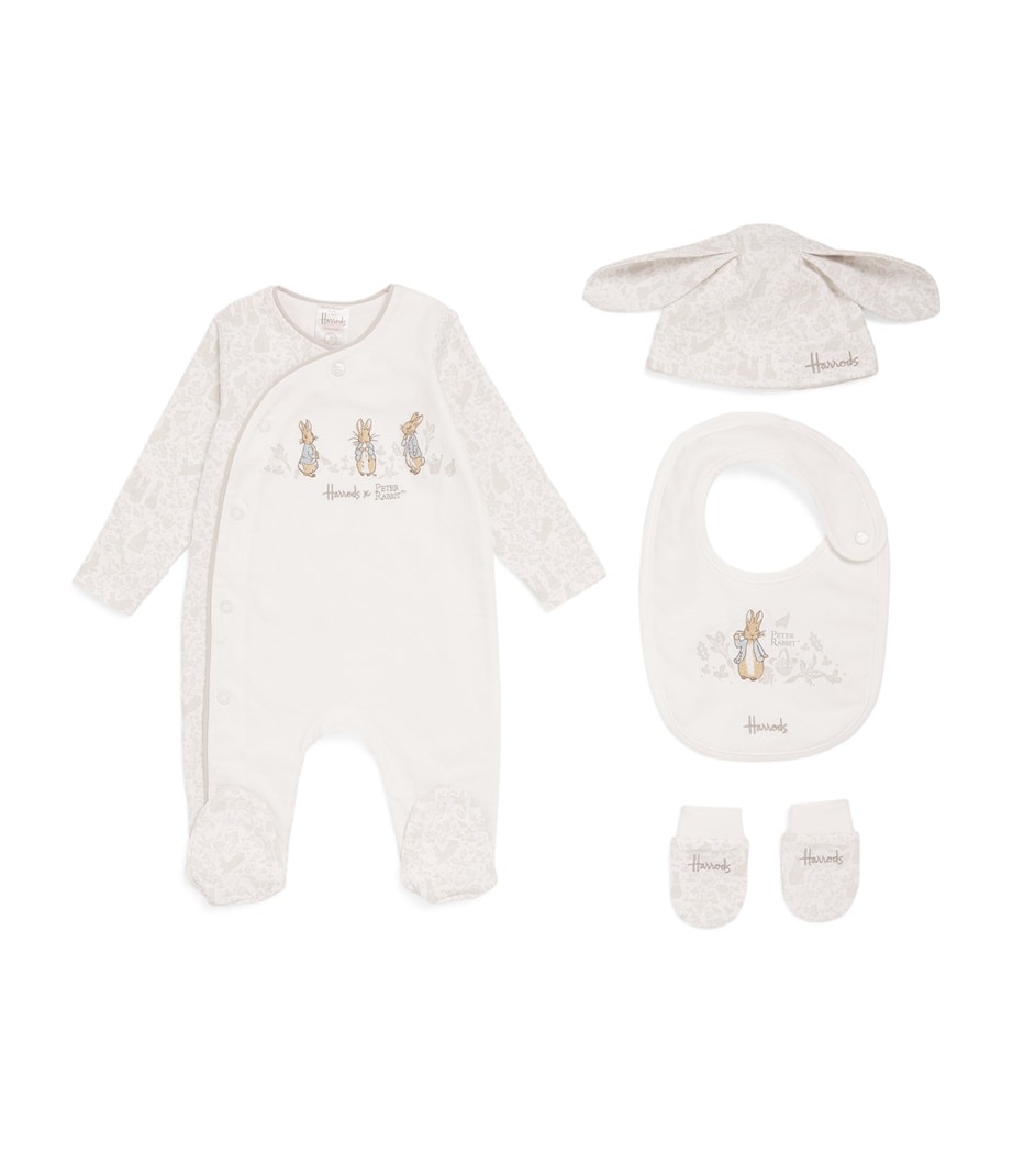 Peter Rabbit Baby Gift Set (0-9 Months) WHITE Image 1
