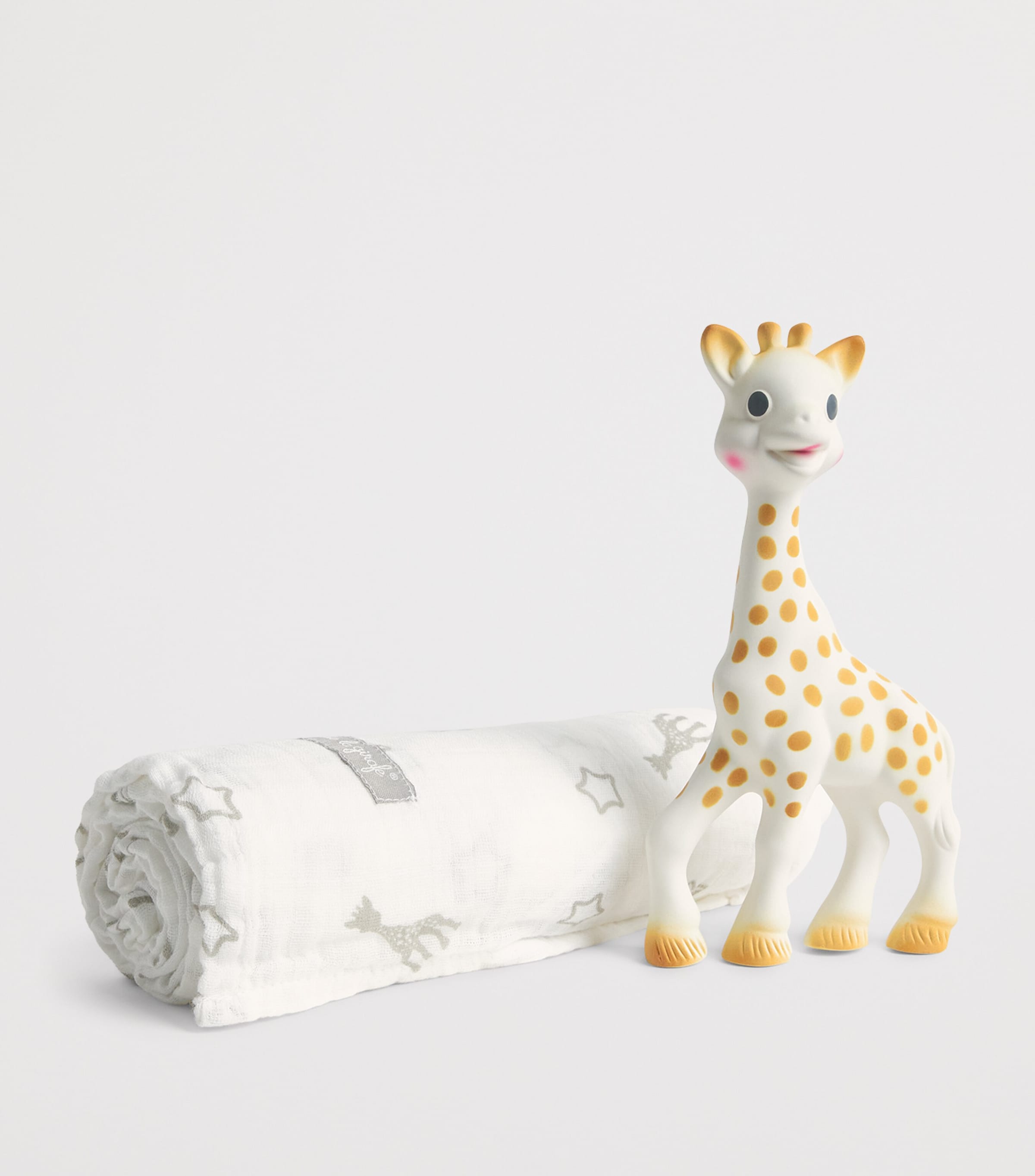 Sophie La Girafe Sophie Comforter And Teething Toy Set Beige/brown + Mixed Image 2