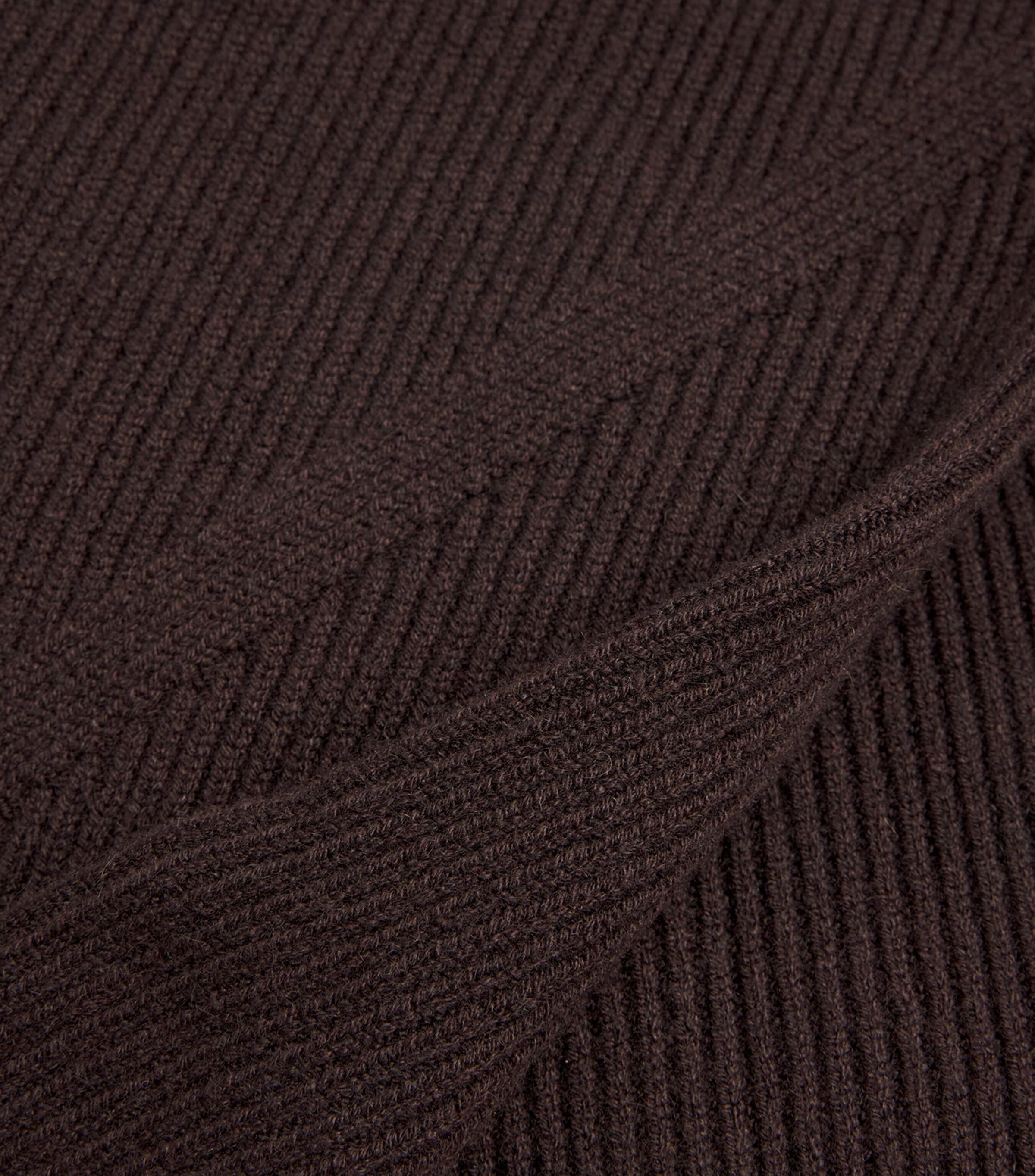 Cashmere-Blend Knitted Tank Top SB7290 MOLASSES Image 5