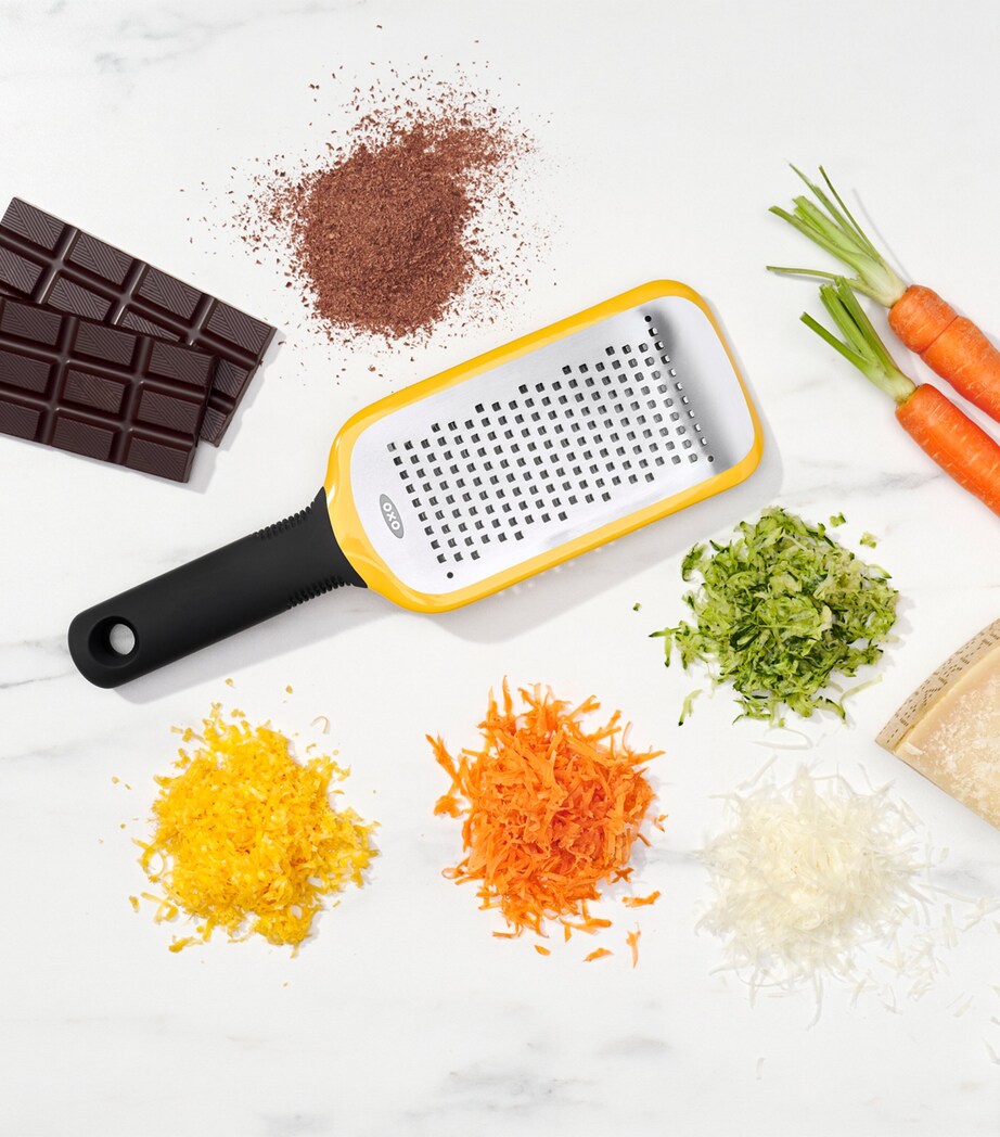 Oxo Good Grips Etched Grater Silver/yellow/black Image 8