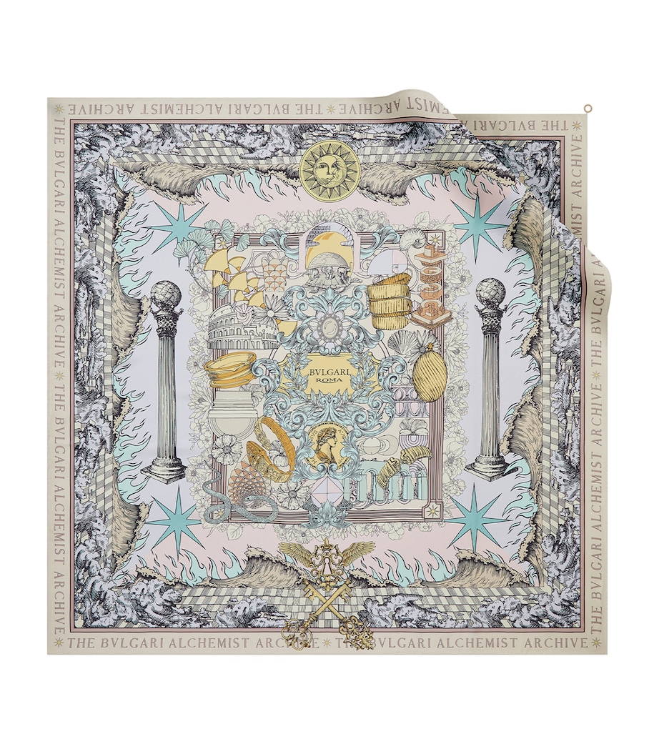 Silk Alchemist Scarf BEIGE Image 1