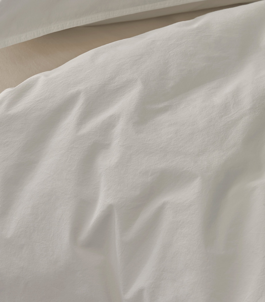 Society Limonta Cotton Nite King Duvet Cover (230cm x 230cm) Bianco Image 2