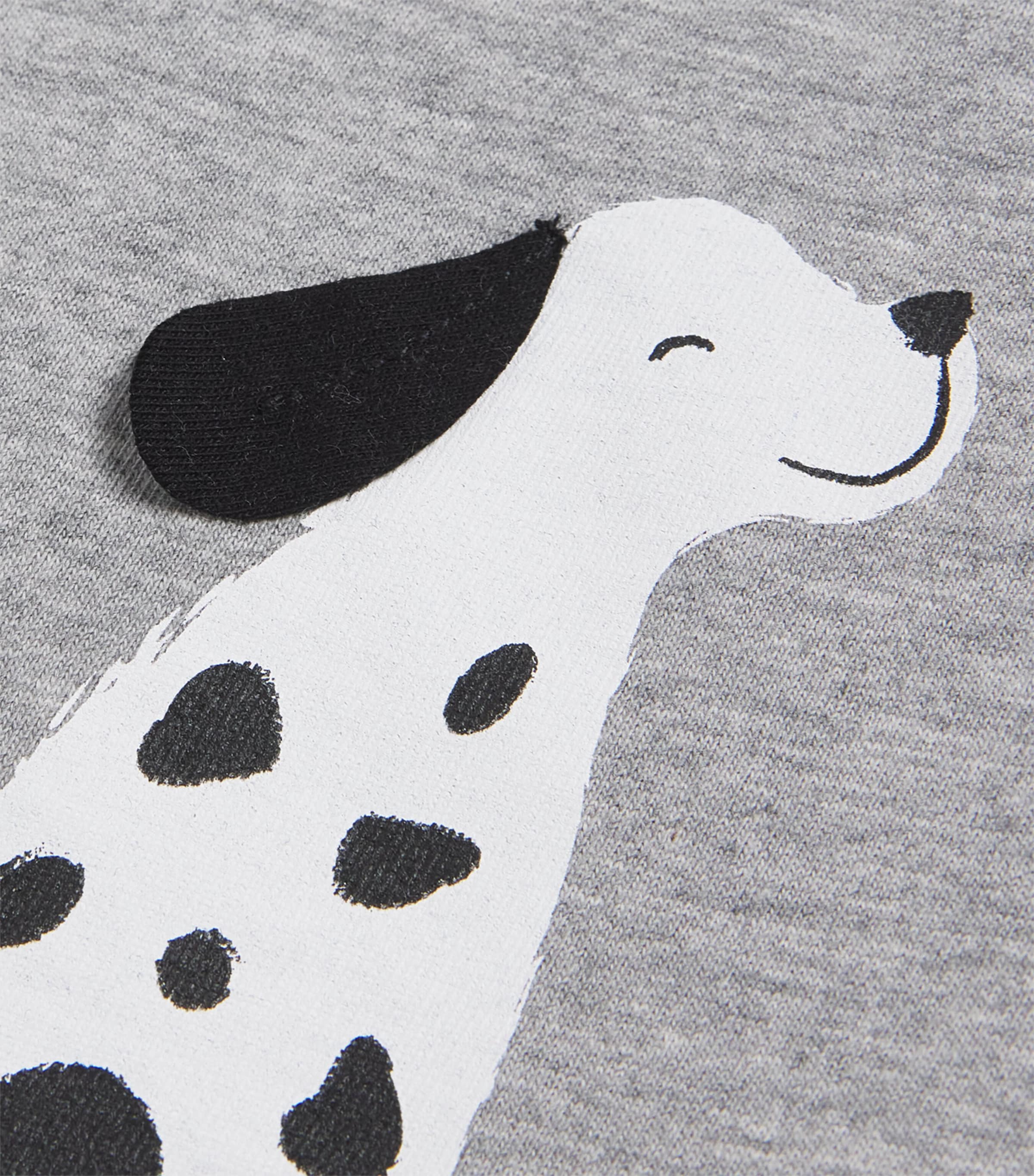 Cotton Dalmatian Print T-Shirt (6-36 Months) 071LIGHT GREY Image 3