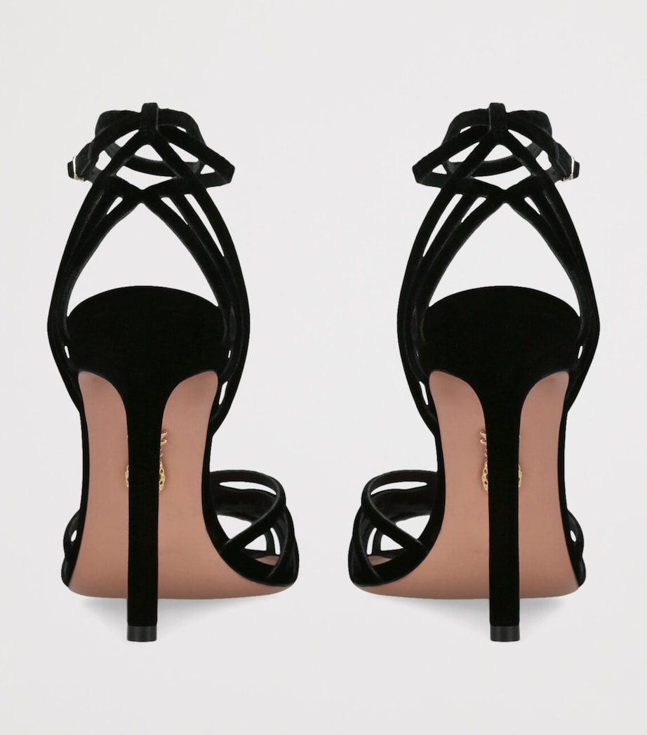 Velvet Wild Dream Sandals 105 BLACK Image 2