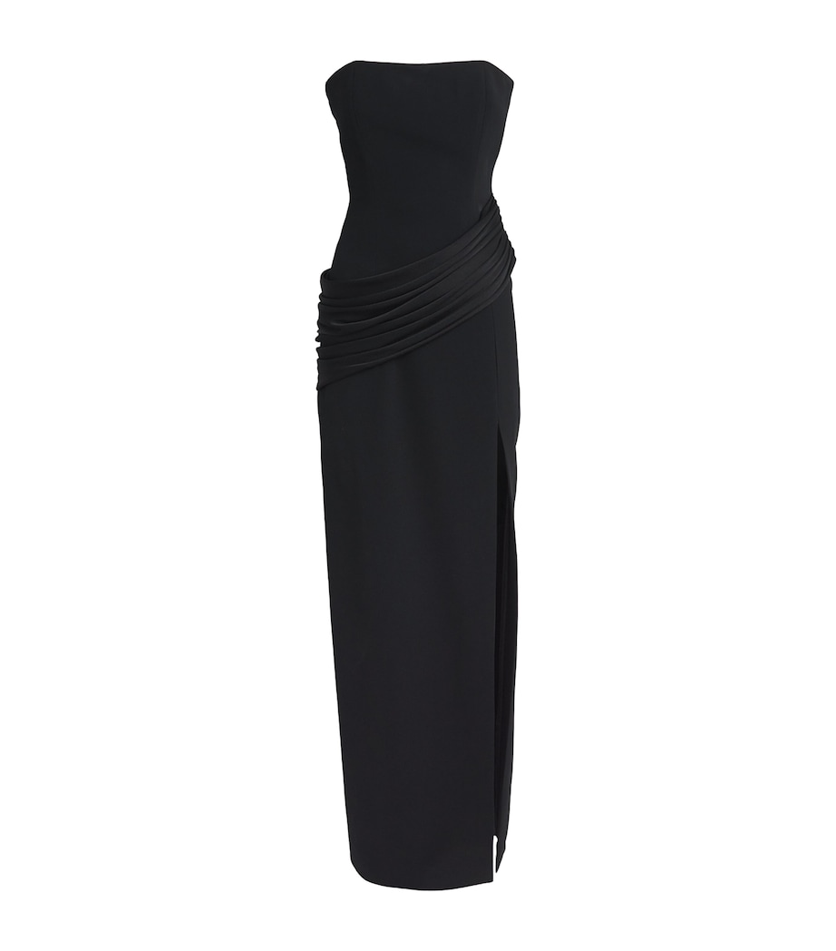 Strapless Sage Gown BLACK Image 1