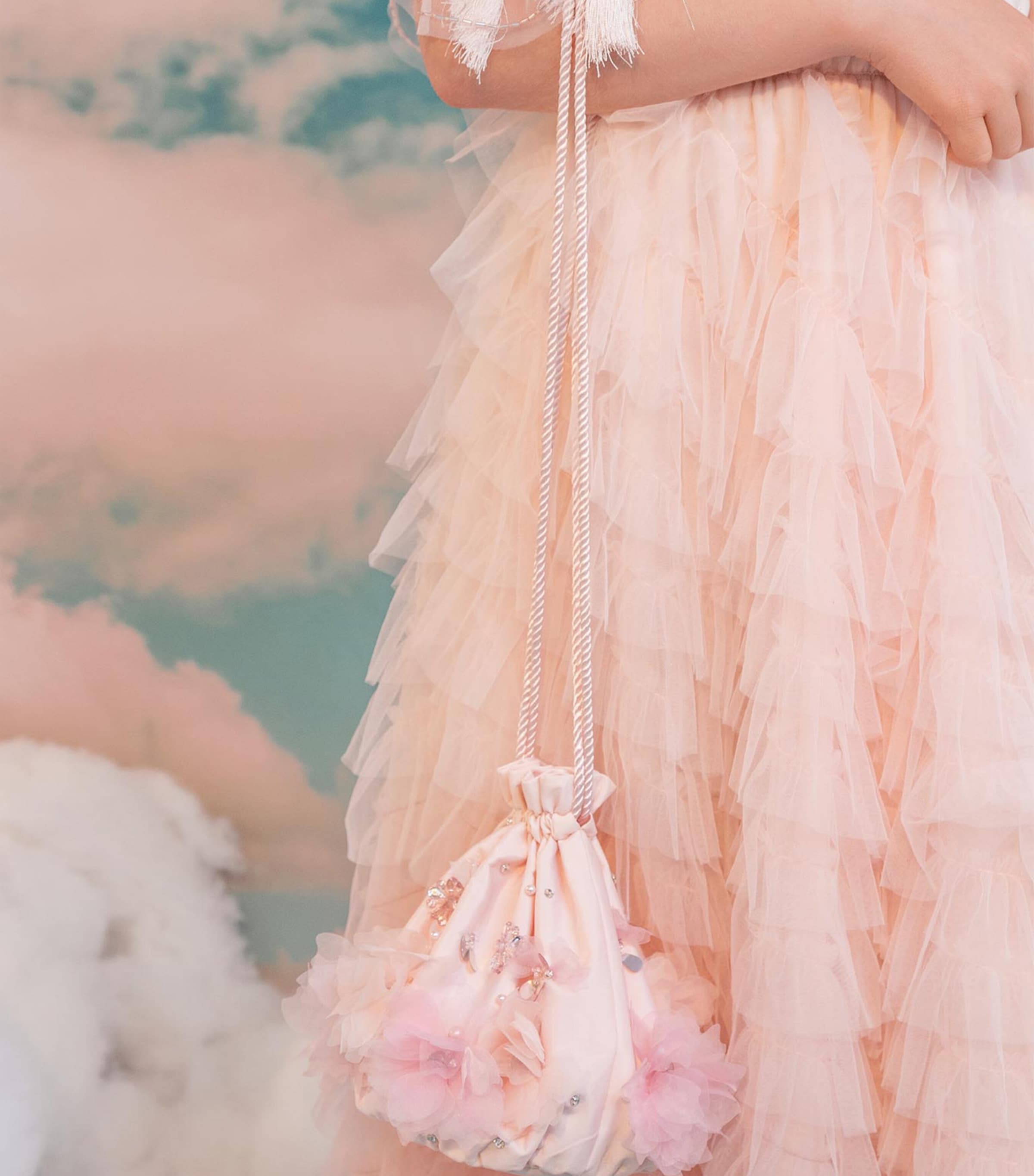 Embellished Zahra Bag PINK CLOUD Image 3