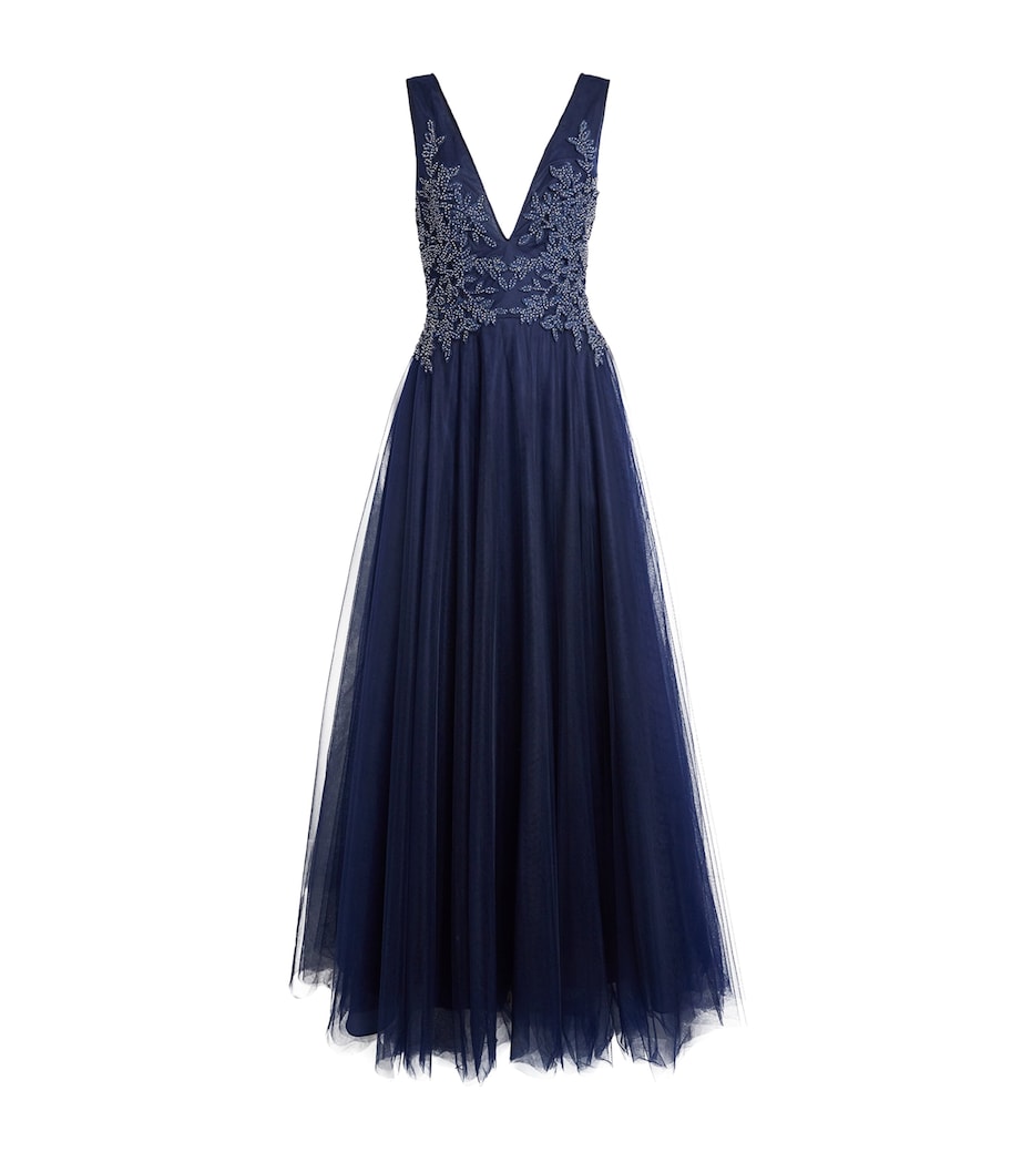 Tulle Graciella Gown 2375 NAVY Image 1