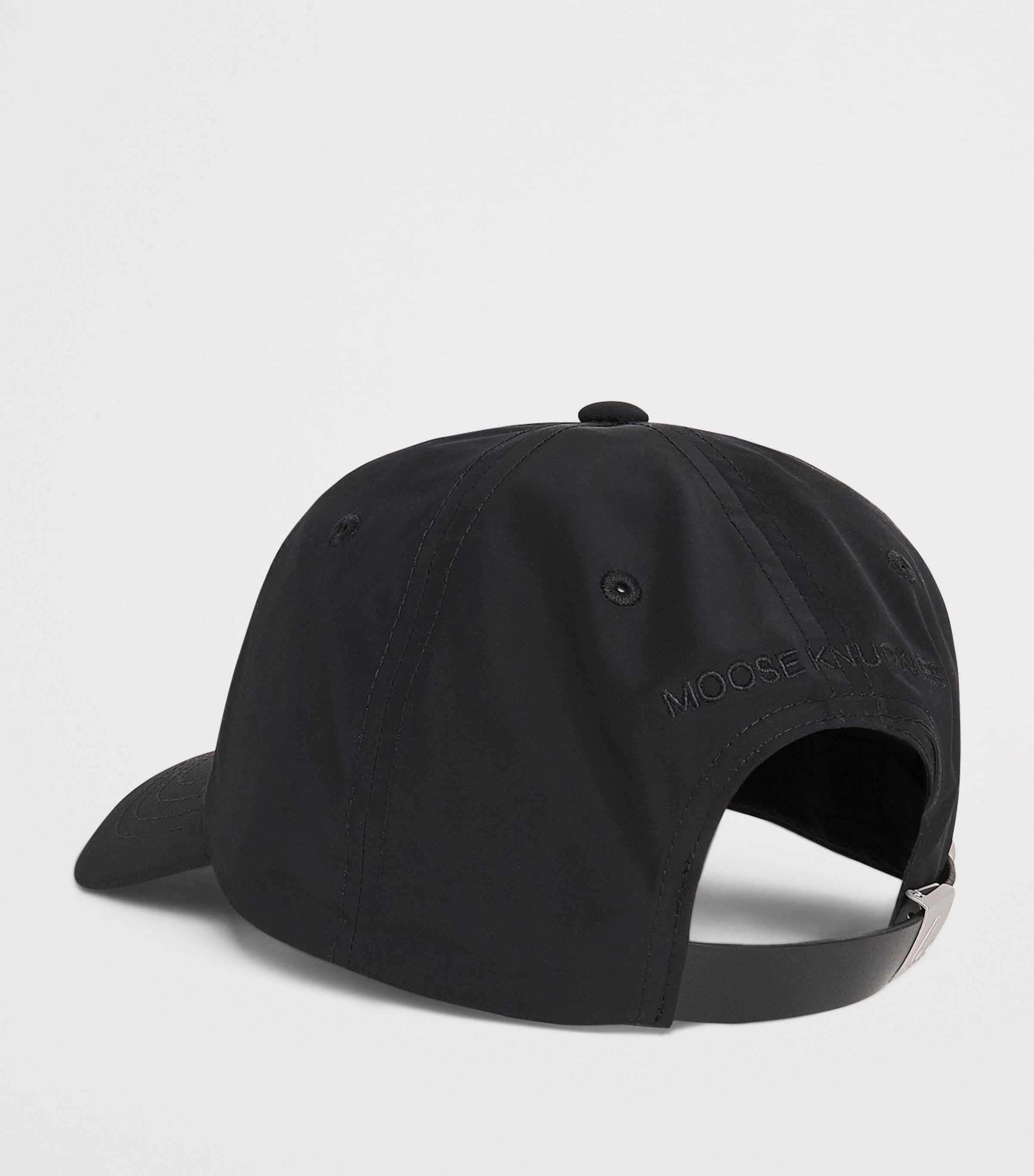 Crescent Logo Baseball Cap 292 BLACK Image 3