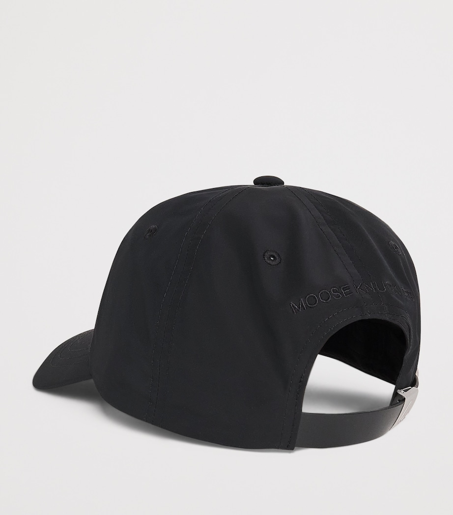 Crescent Logo Baseball Cap 292 BLACK Image 3