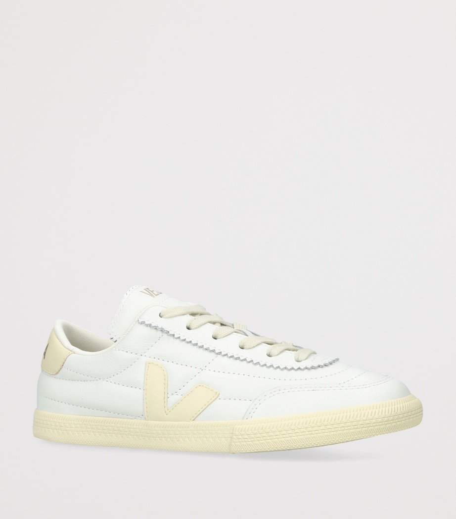 Leather Panenka Sneakers YELLOW Image 3