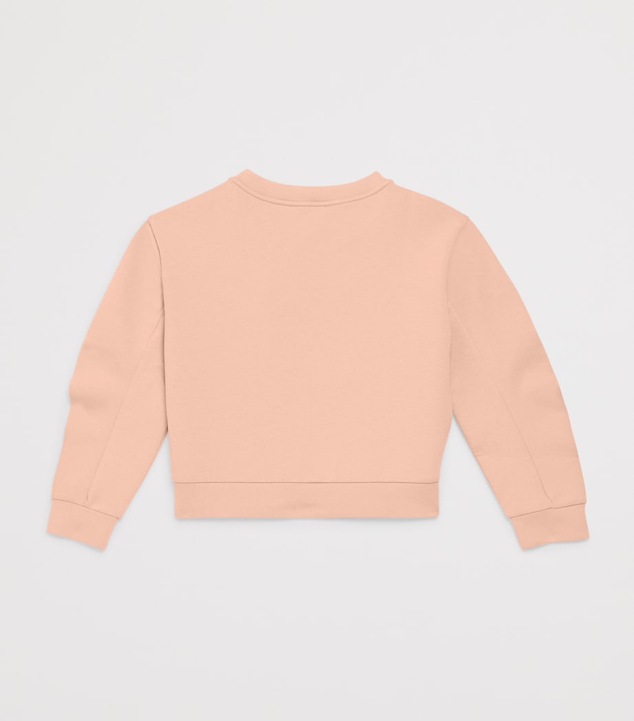 Printed Sweatshirt (4-14 Years) U4120MAHOGANY ROSE Image 2