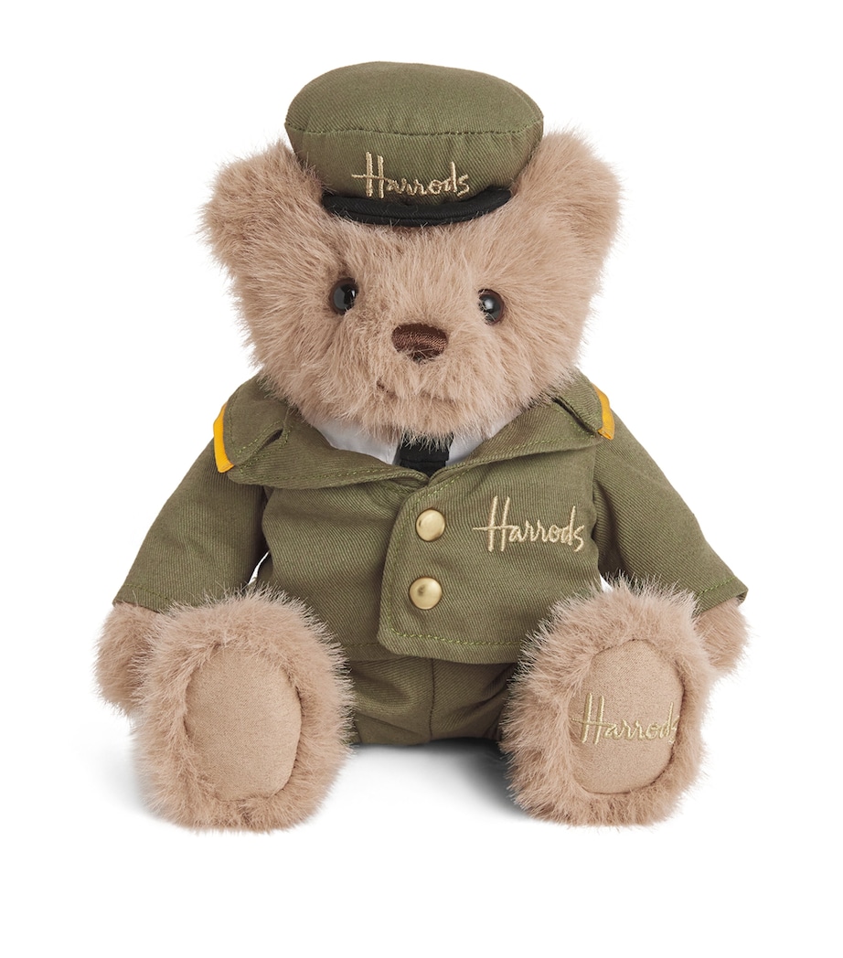Harrods Medium Green Man Bear (18cm) Image 1