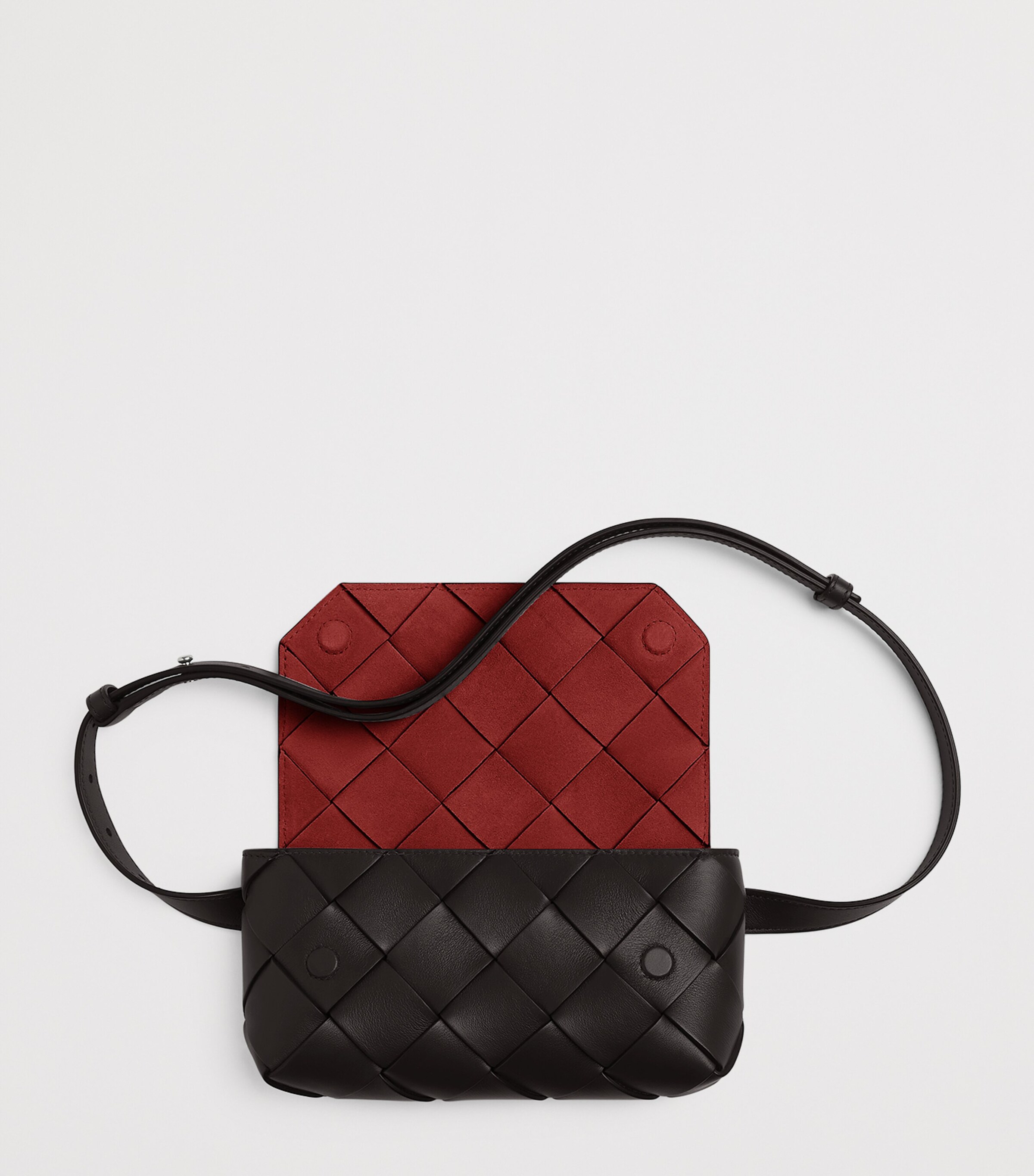 Bottega Veneta Small Leather Diago Belt Bag Image 4