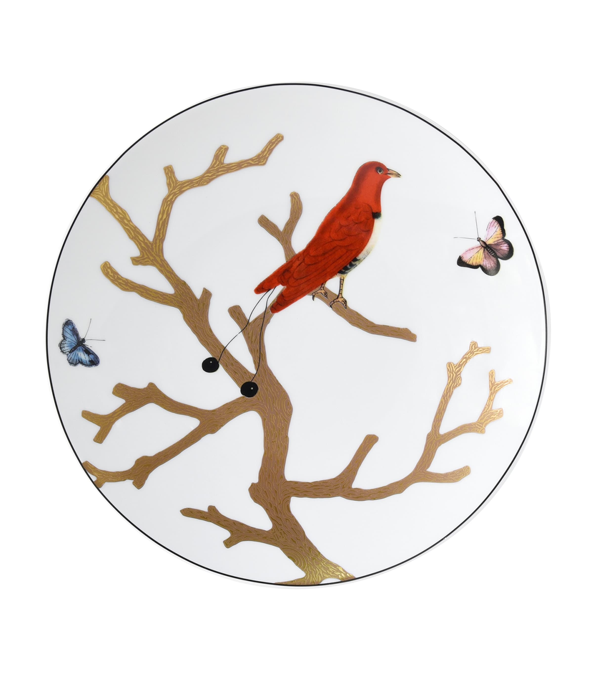 Bernardaud Aux Oiseaux Coupe Salad Plate, 8.3"