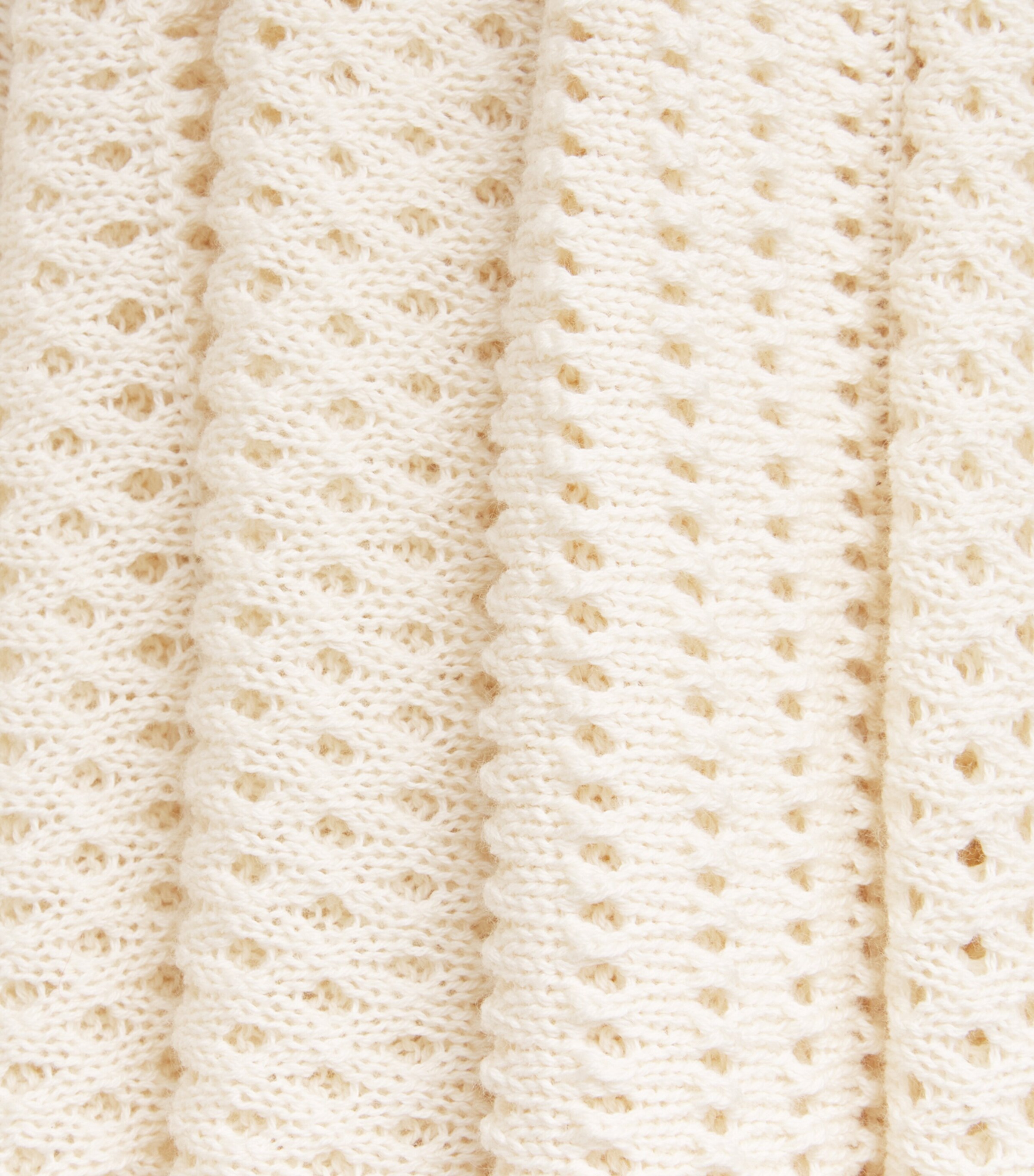 ESCVDO Womens Cotton Crochet Ceremonia Maxi Dress Ivory Image 6
