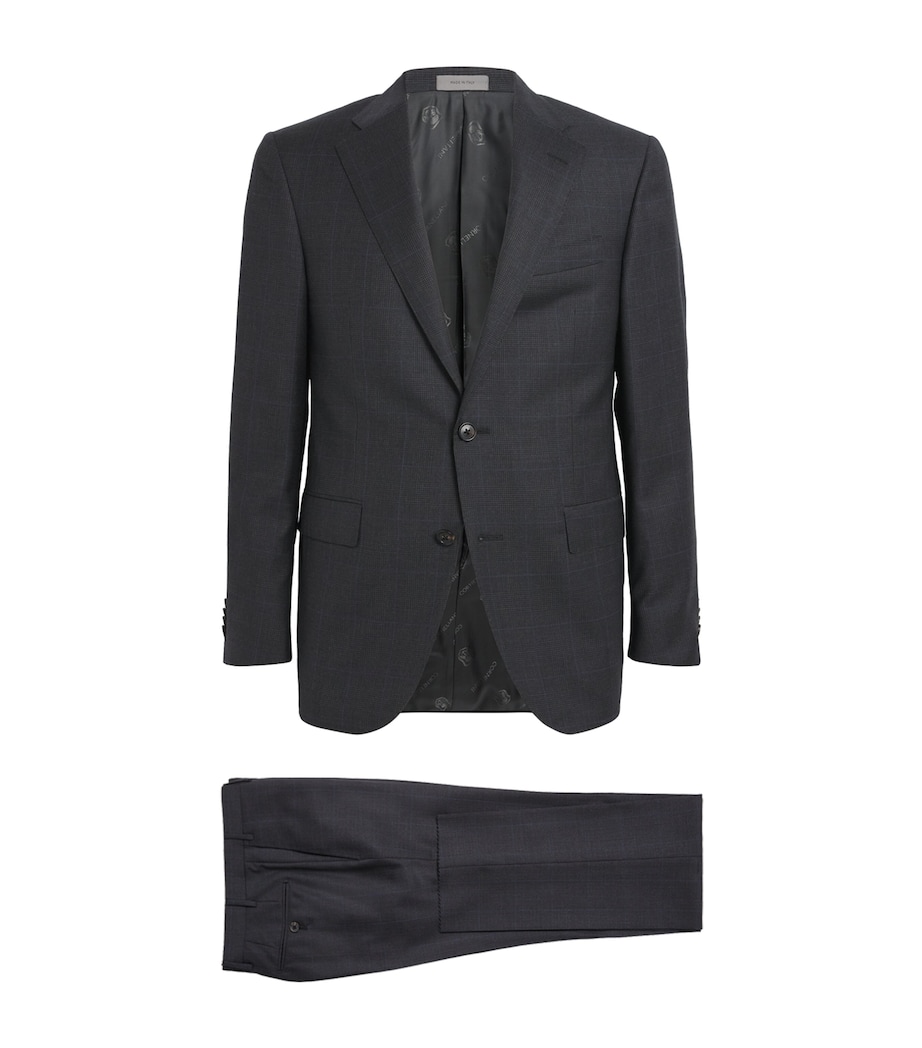Virgin Wool 2-Piece Suit 14 GREY MELANGE Image 1