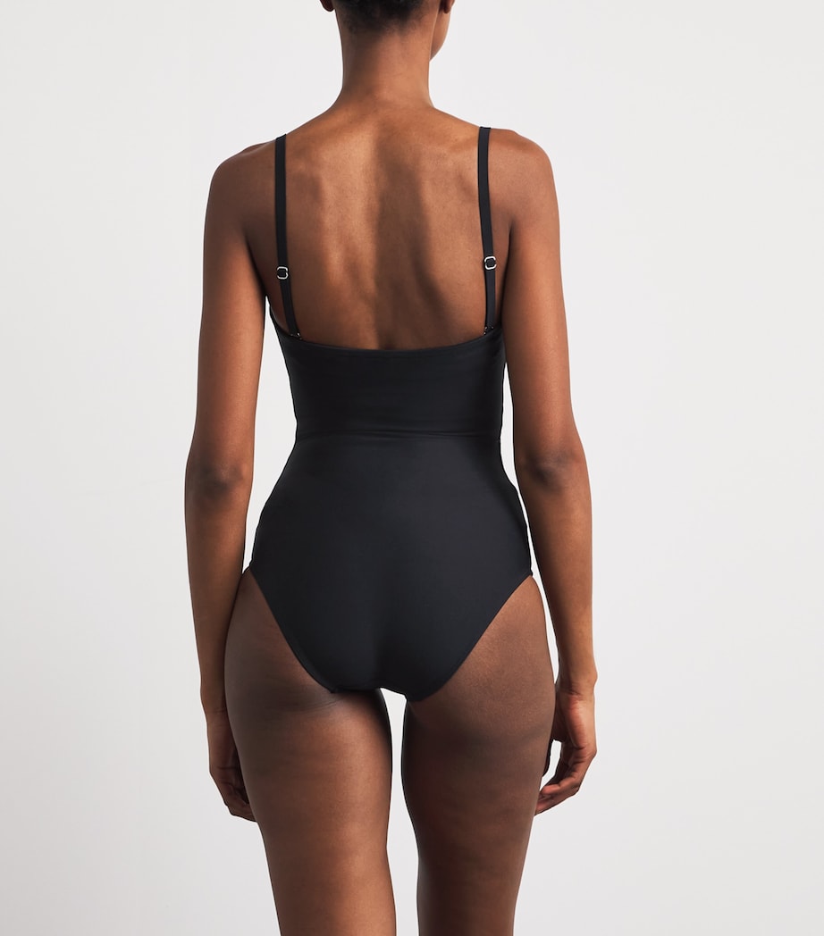 Wolford Womens Mat de Lux Form Swimsuit Black Image 3