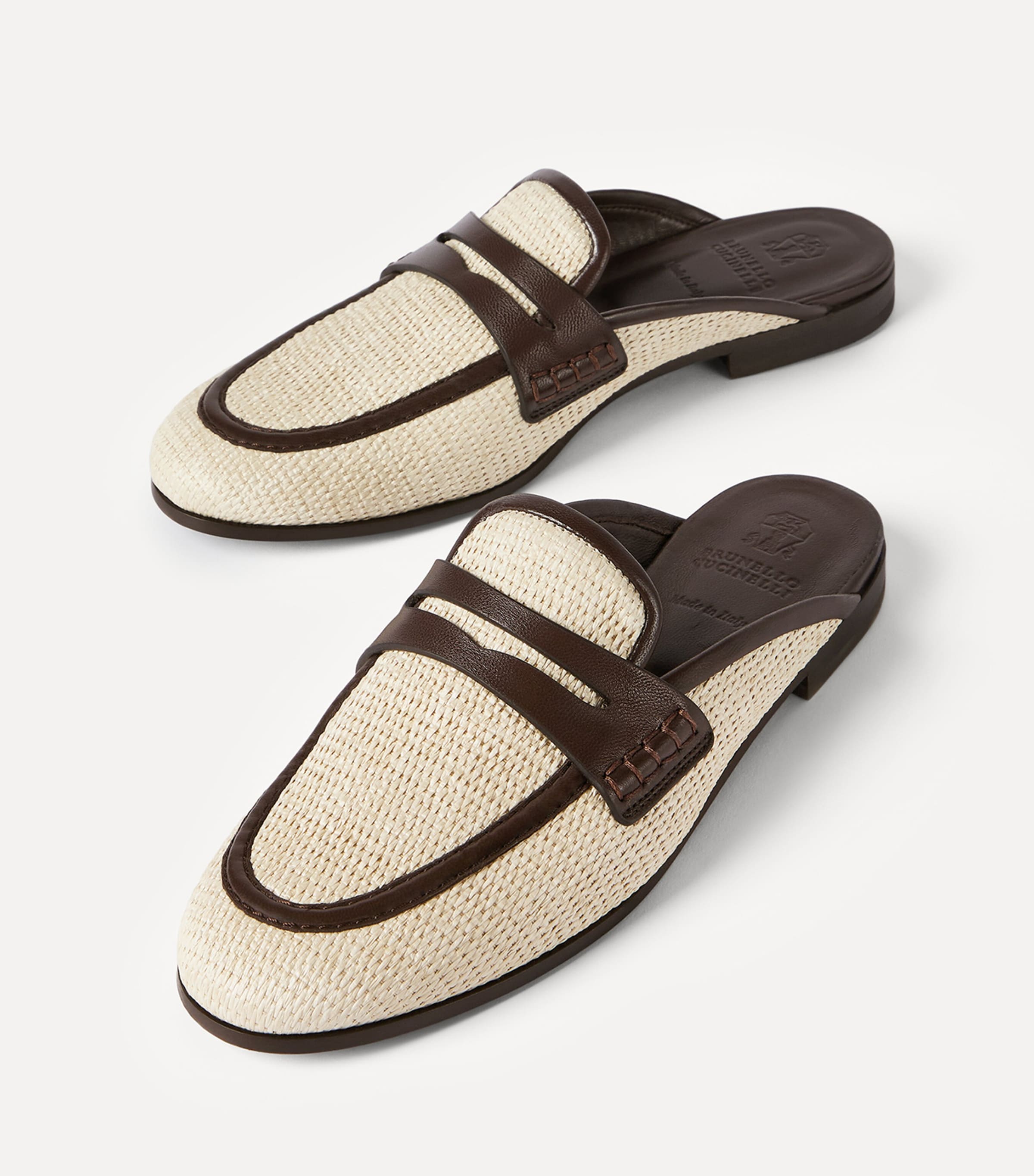Techno Raffia Mules C112 Image 6