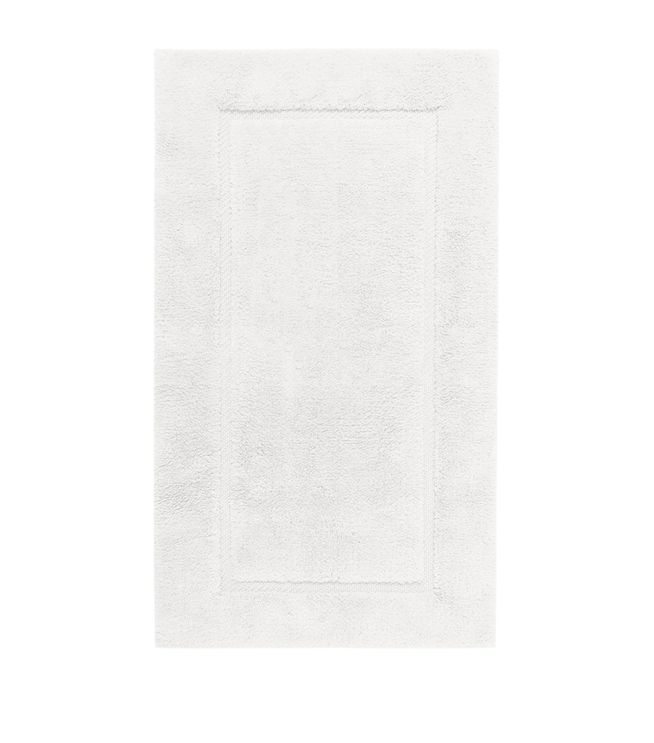 Egoist Frame Bath Mat (60cm x 100cm) WHITE Image 1