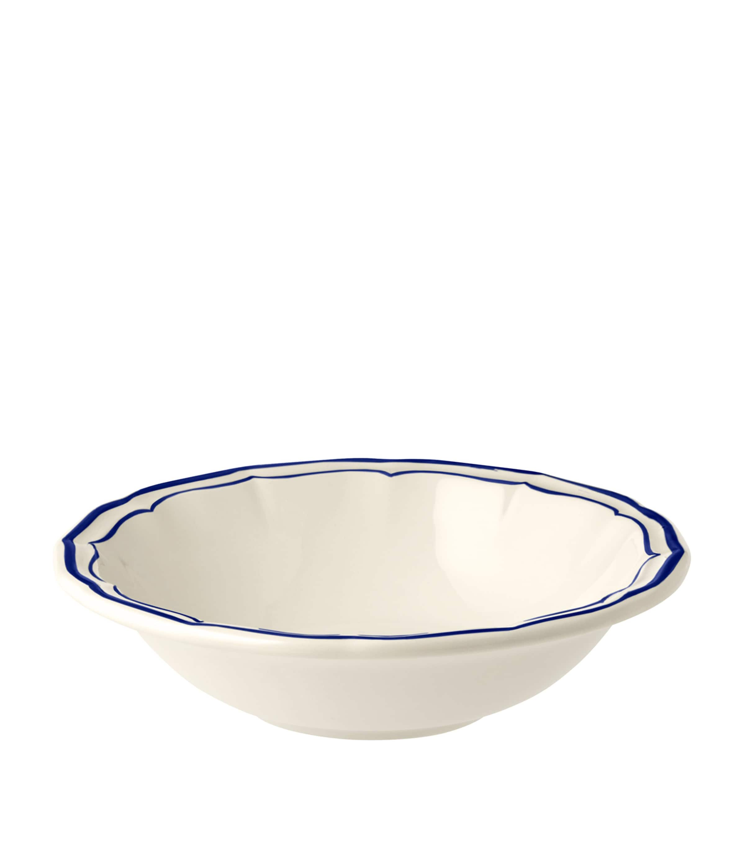 Shop Gien Filet Cobalt Cereal Bowls