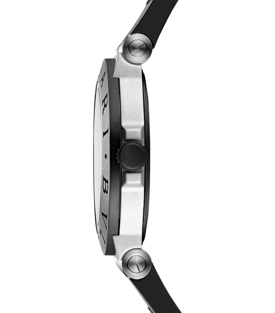 BVLGARI Aluminium Titanium Watch 40mm BLACK Image 8