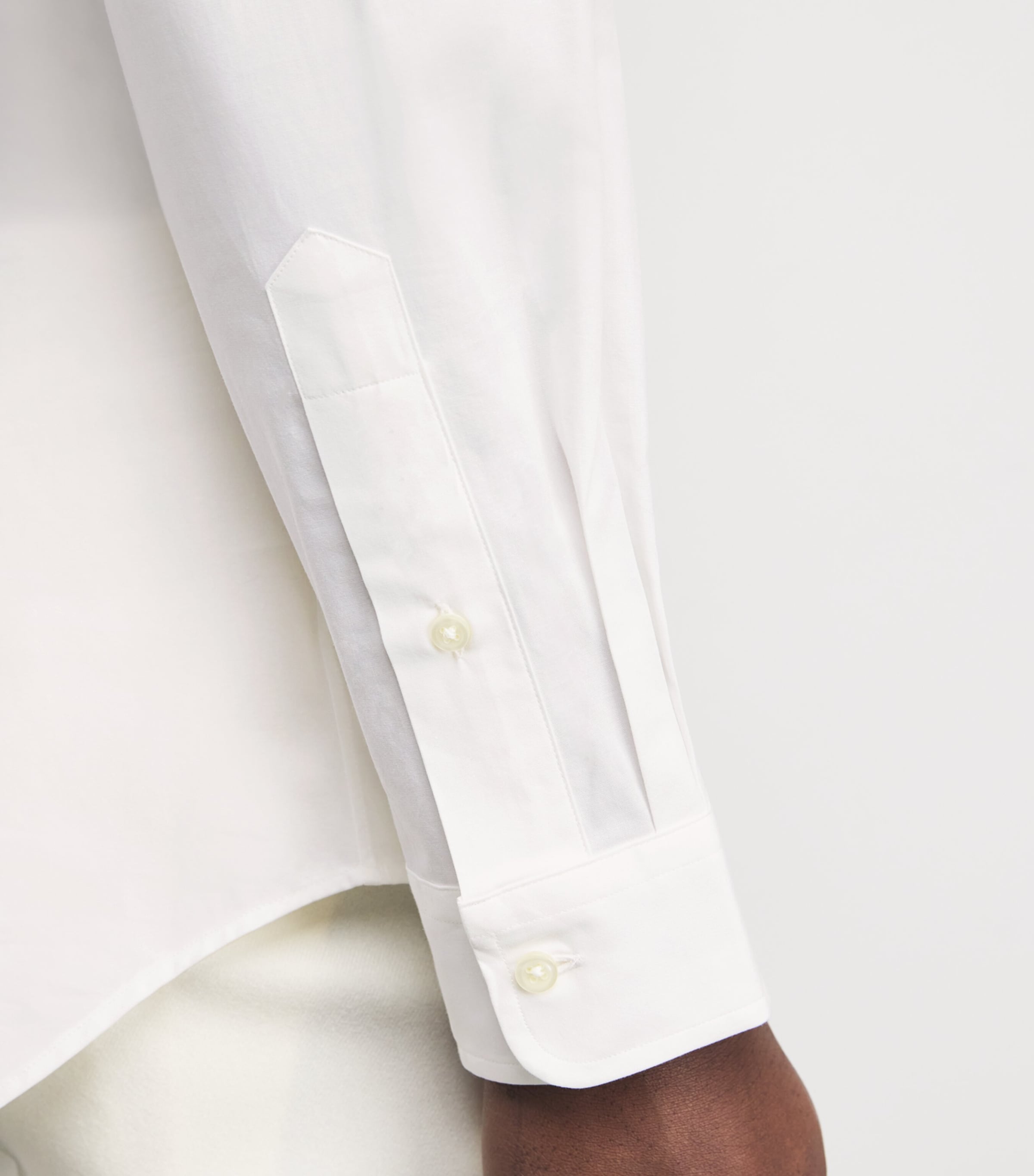 Polo Ralph Lauren Mens Poplin Custom Fit Shirt White Image 6