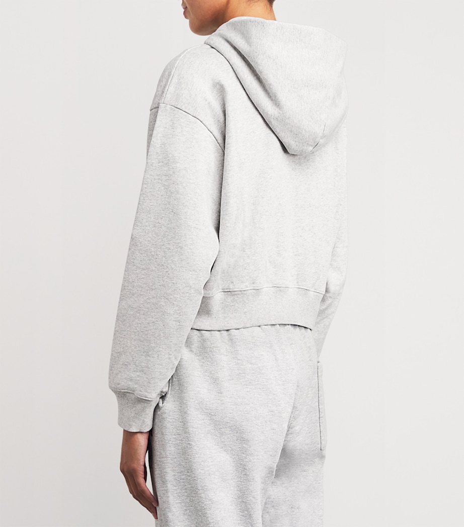 UCLA Crest Zip-Up Hoodie HEATHER GRAY Image 4