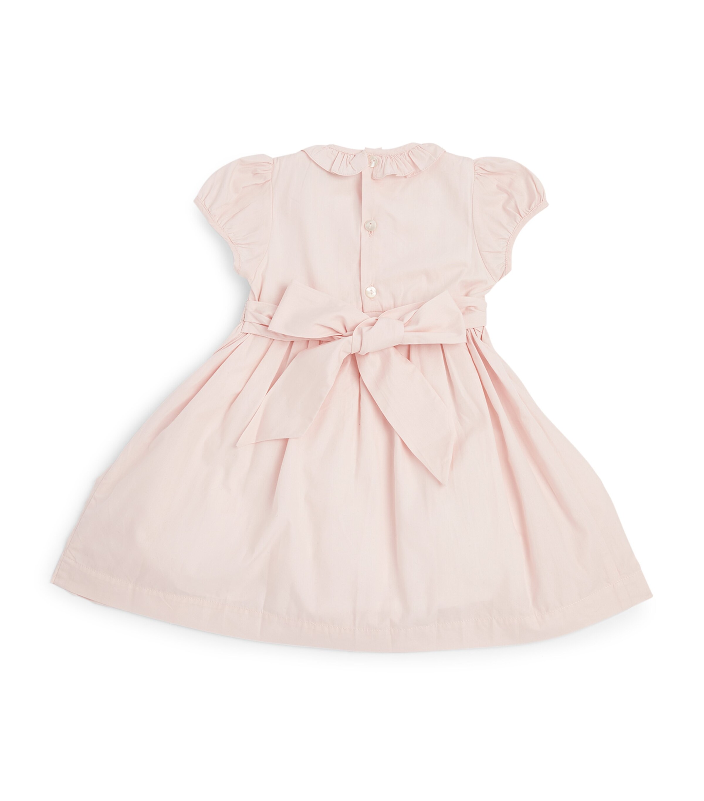 Trotters Willow Rose Smock Dress (3-24 Months) Pink Image 3
