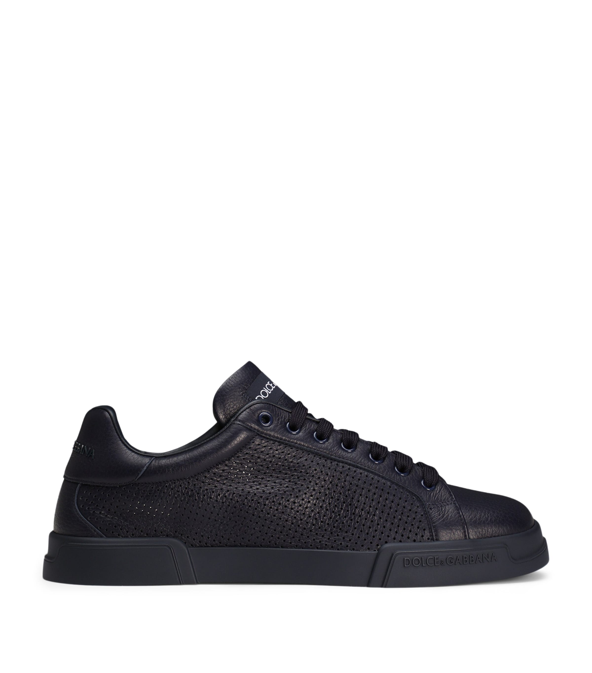 Dolce & Gabbana Leather Portofino Sneakers | Men New In | Mens Shoes | Men Shoes | Trainers | Low-Top Trainers | Designers | Dolce & Gabbana