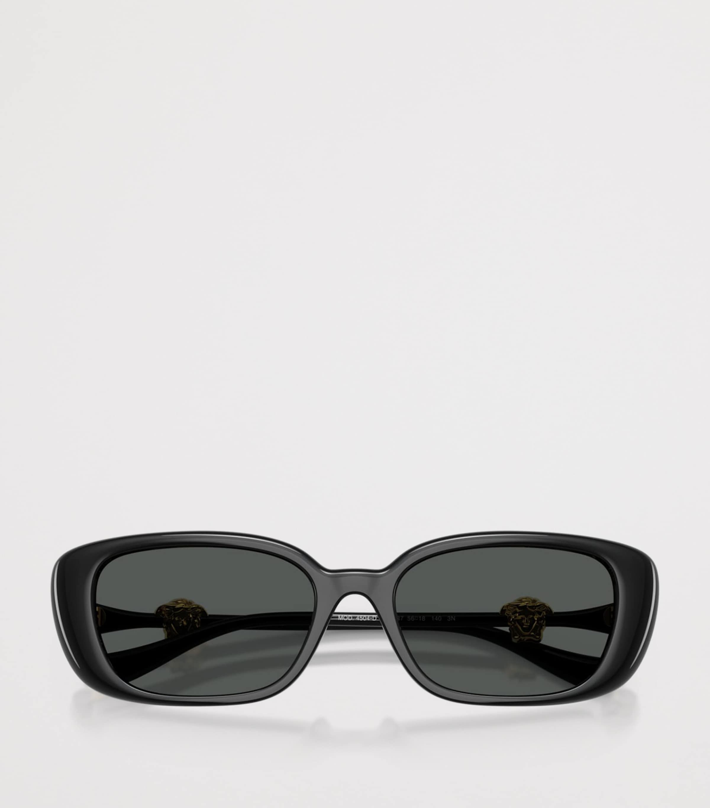 Versace Injected VE4504D Pillow Sunglasses Black Image 5