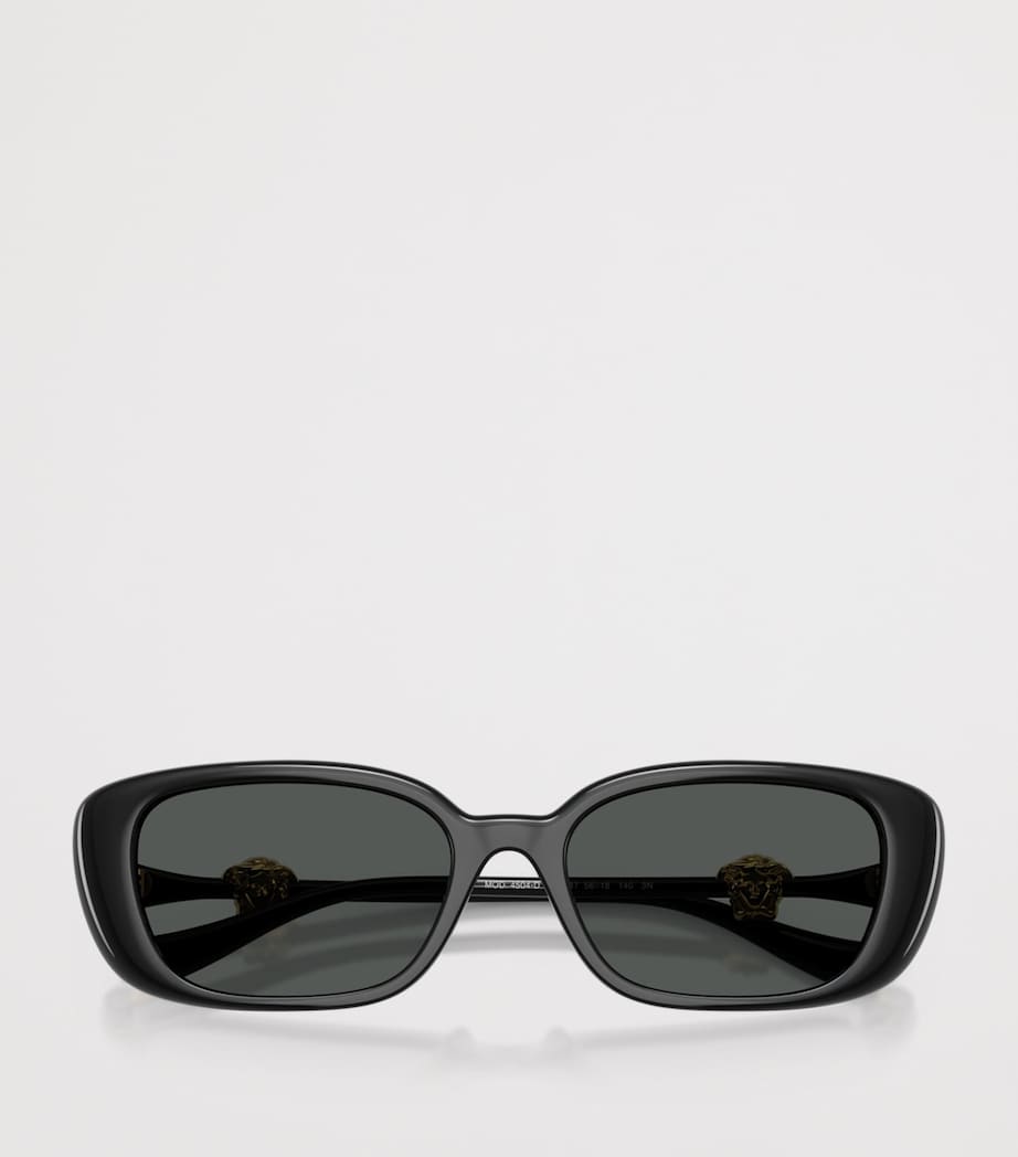 Versace Injected VE4504D Pillow Sunglasses Black Image 5