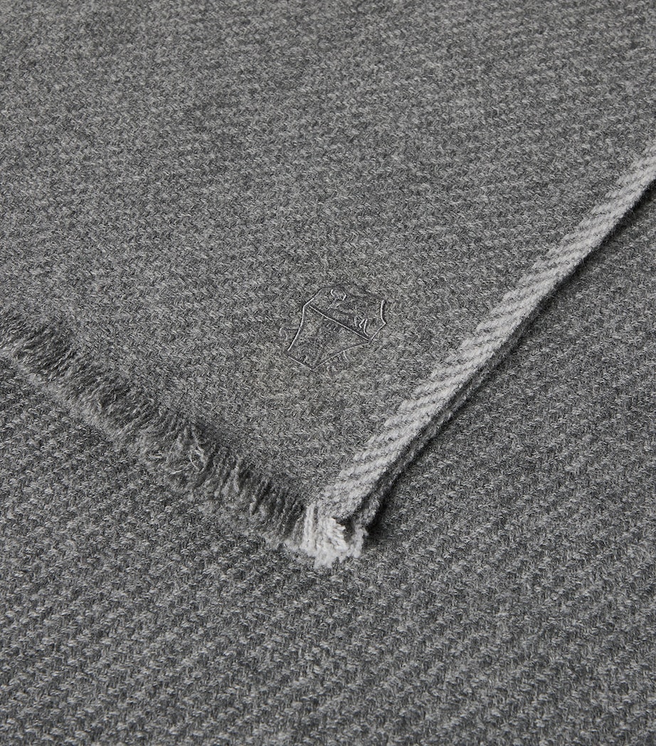 Brunello Cucinelli Mens Cashmere Scarf Image 4