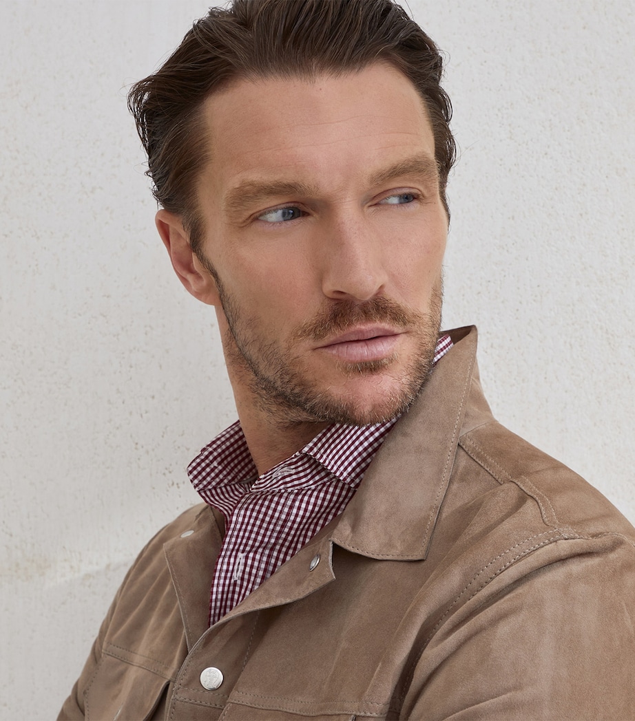 Suede Four-Pocket Jacket C4248 Image 6