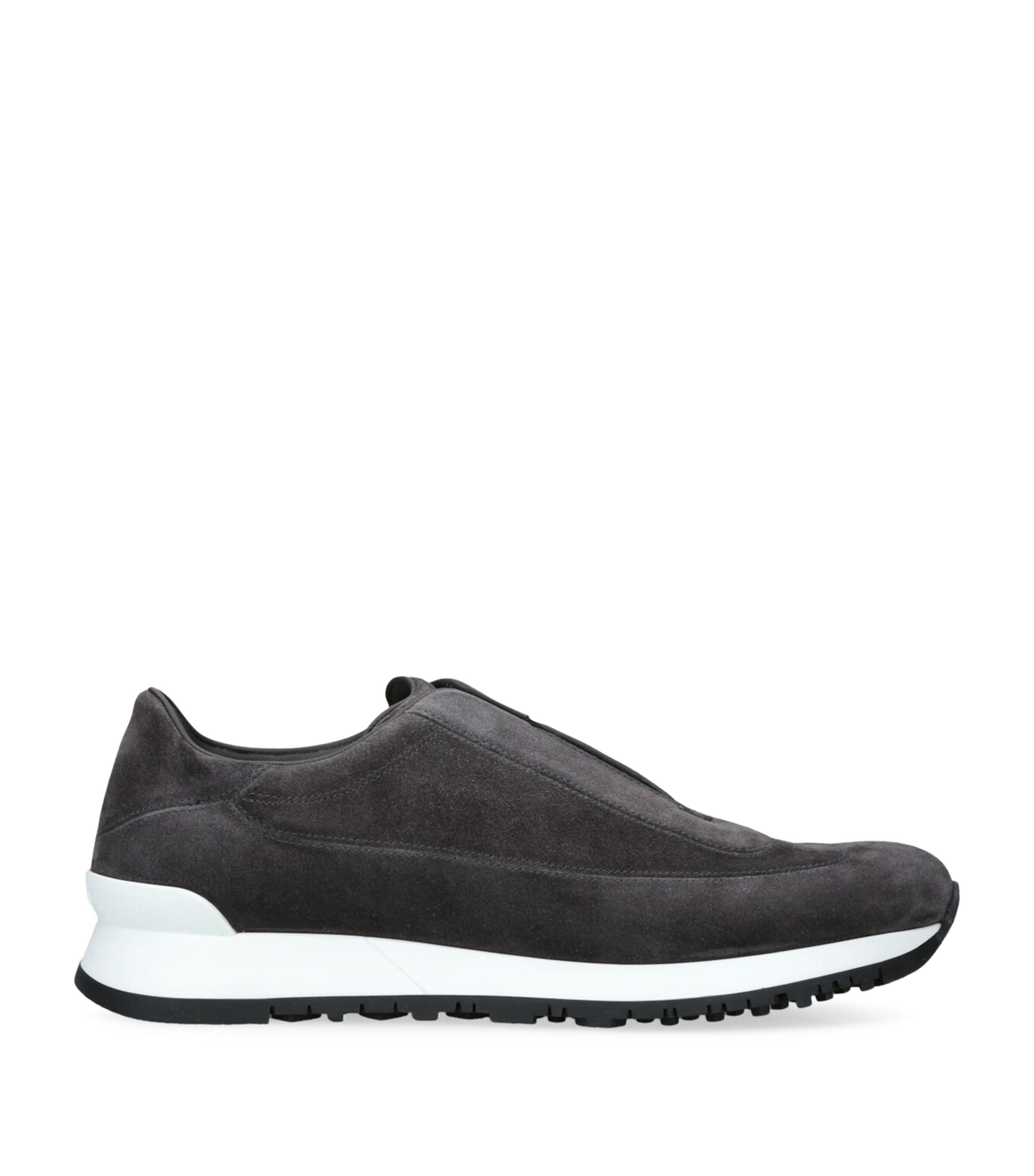 John Lobb Suede Lift Slip-On Sneakers | Men Shoes | Trainers | Low-Top Trainers | Slip-On Trainers | Designers | John Lobb