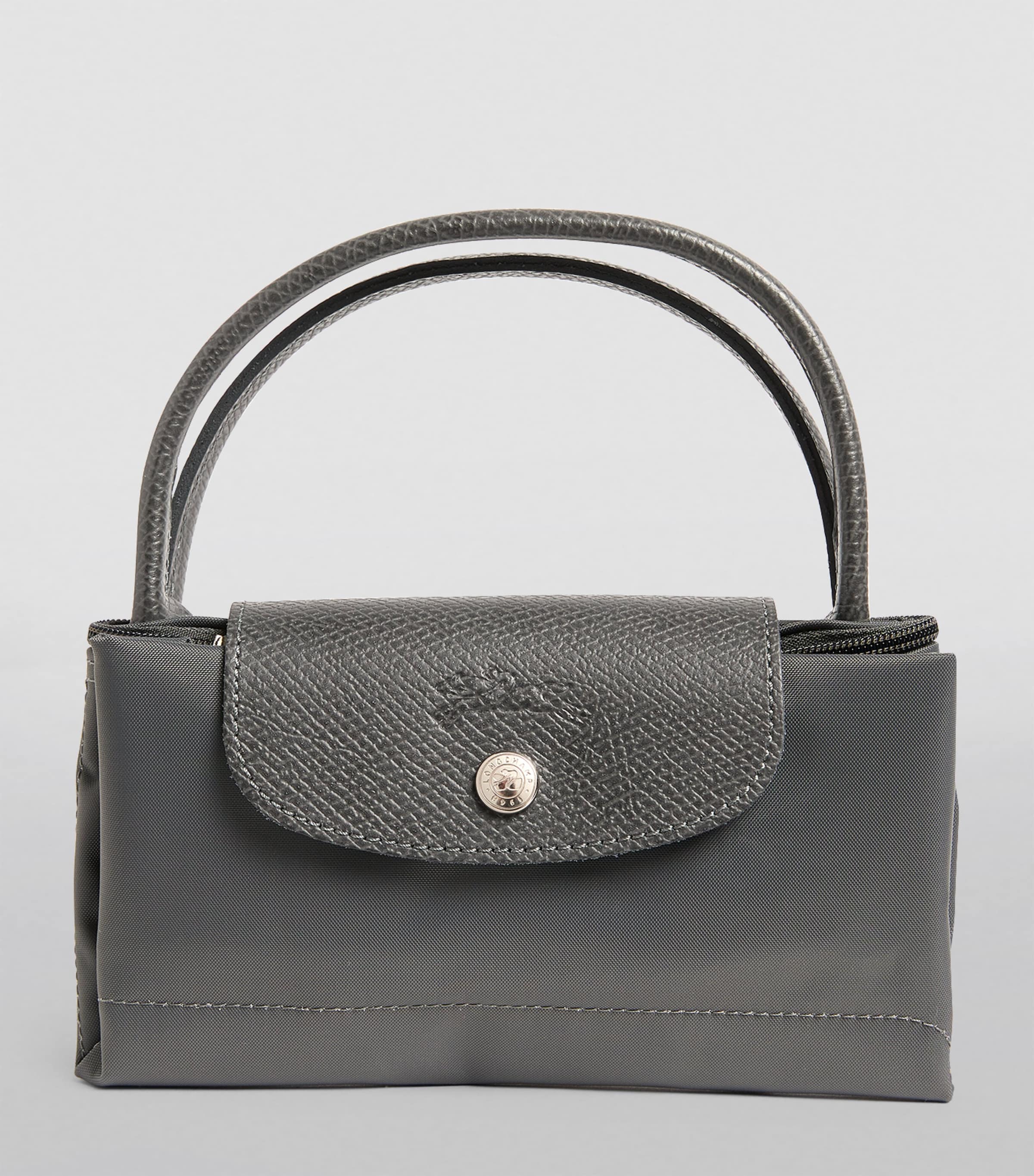 Small Le Pliage Green Handbag P66 GRAPHITE Image 6